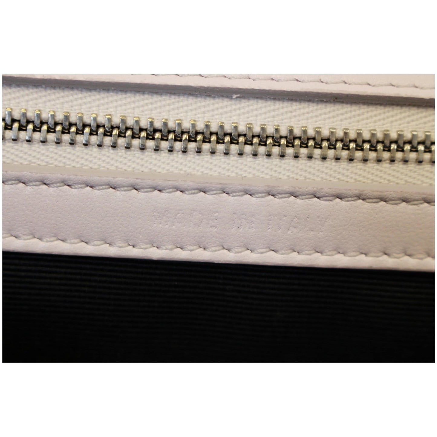 Christian Dior Diorama Flap Leather Medium Shoulder Bag White