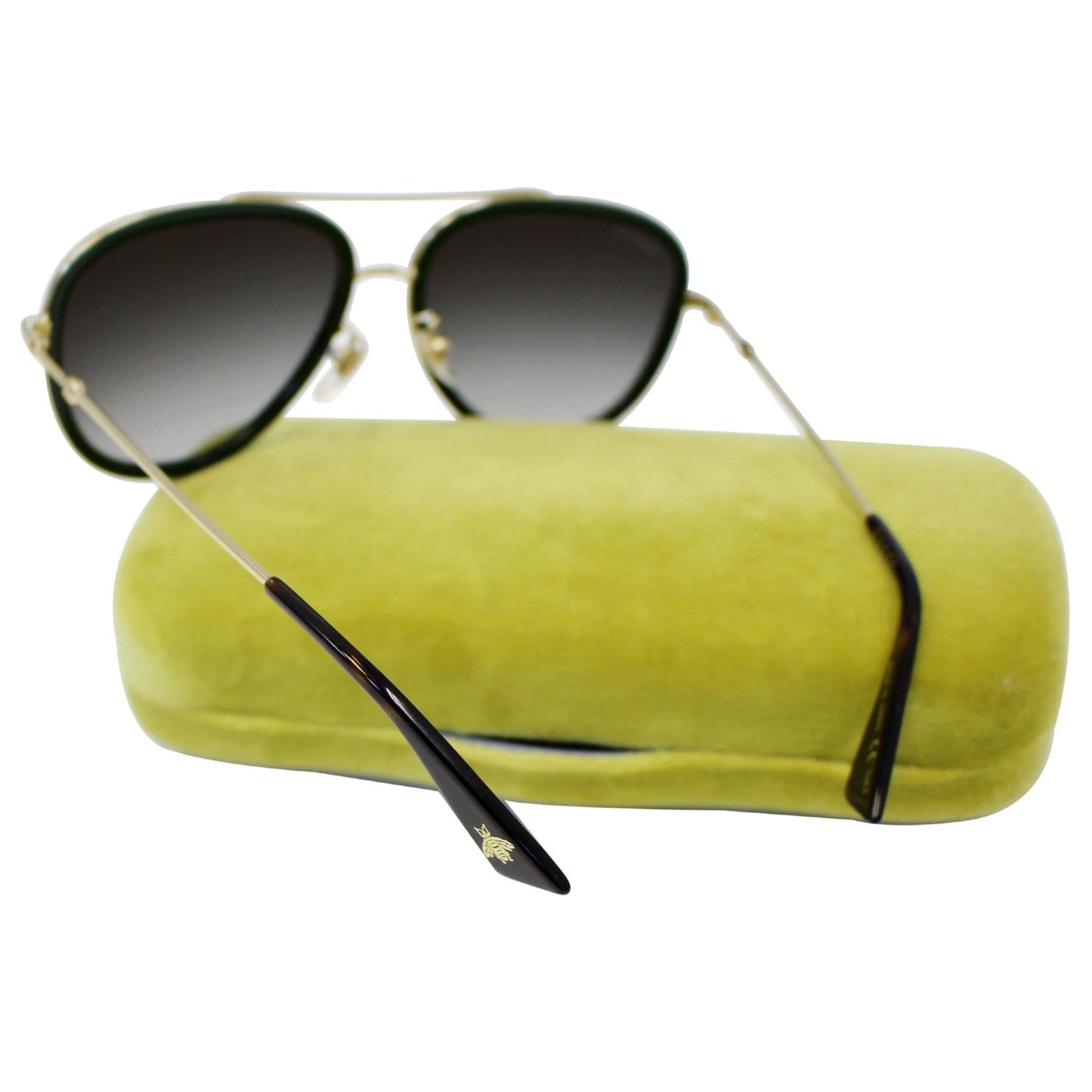 GUCCI Women's Green/Red Sunglasses GG0062S