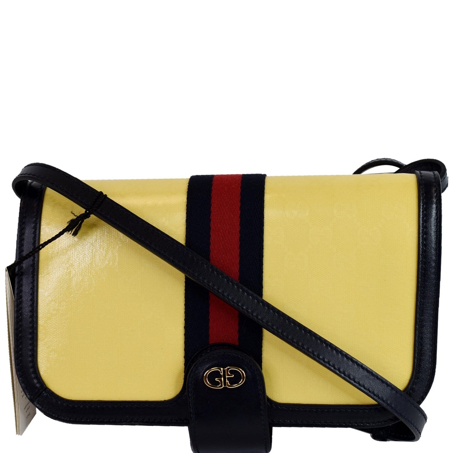 GUCCI Imprime Web Ophidia Messenger Bag 547799 Yellow