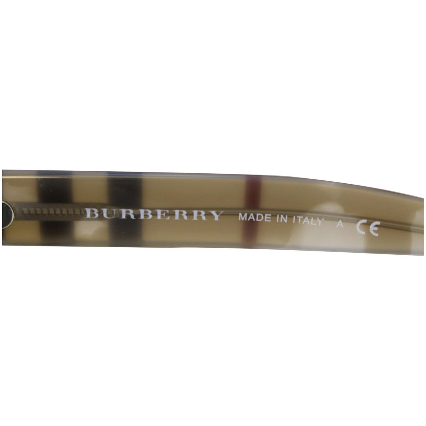 BURBERRY Round Striped Sunglasses 4227 Grey