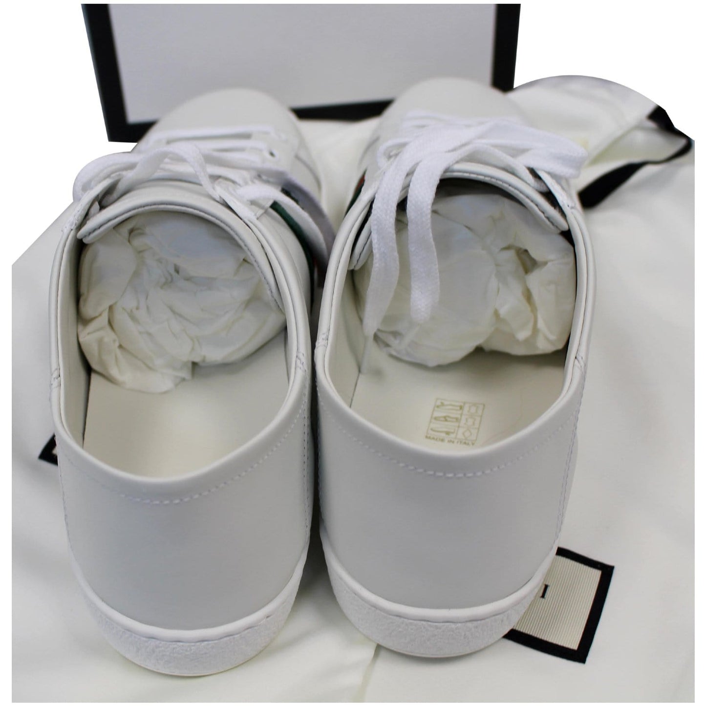 GUCCI Ace Classic Low Top Sneakers White 475208 US 11 - 20% OFF