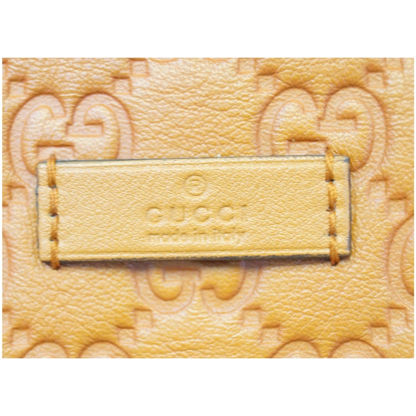 GUCCI Medium Joy Guccissima Leather Boston Bag Orange 265697