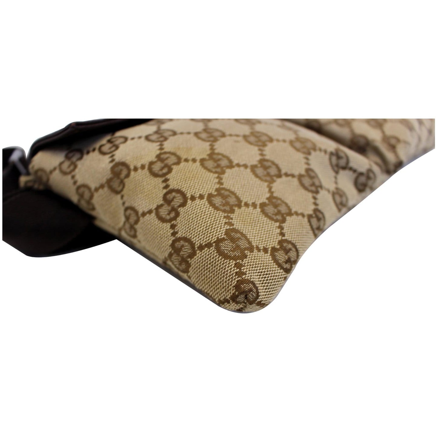 GUCCI GG Monogram Waist Bum Bag 28566 Brown