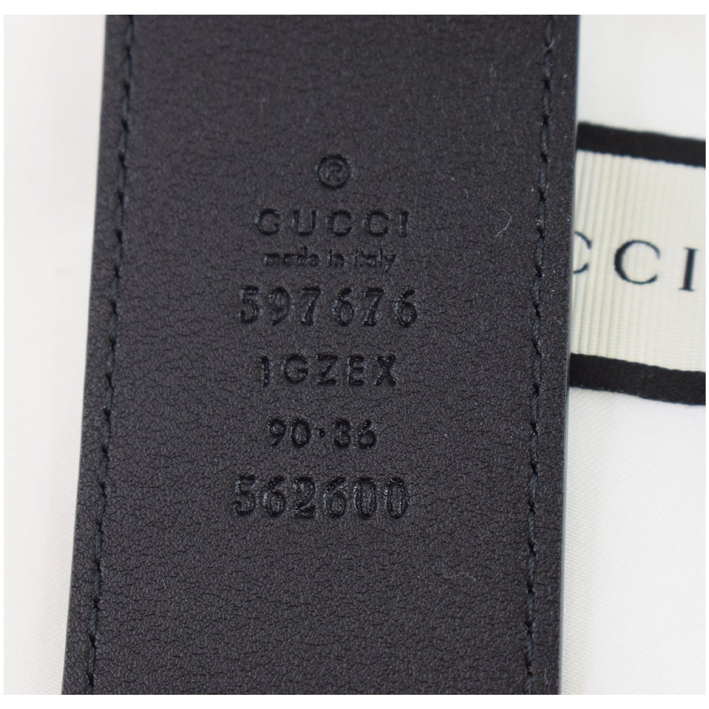GUCCI Morpheus Leather Belt Bag Black 597676 - Final Sale
