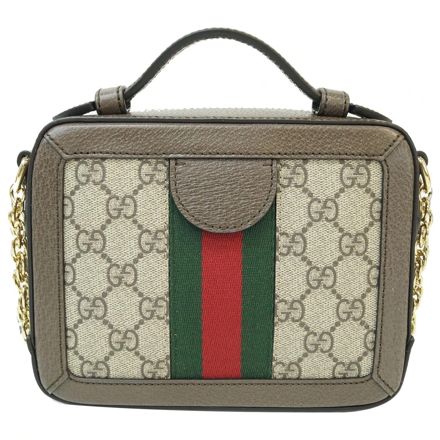 GUCCI Ophidia GG Mini Supreme Shoulder Bag Beige/Ebony 602576