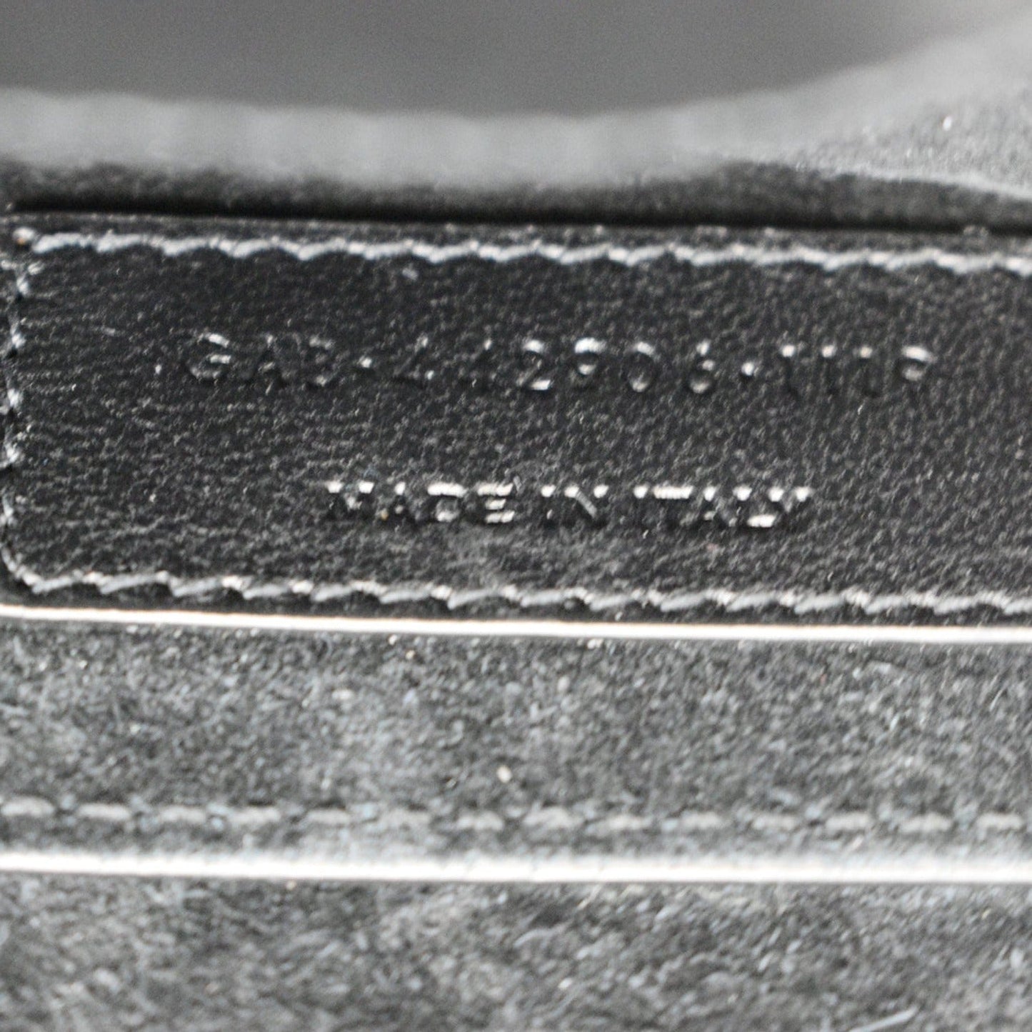 YVES SAINT LAURENT Monogram Sunset Medium Leather Shoulder Bag Black