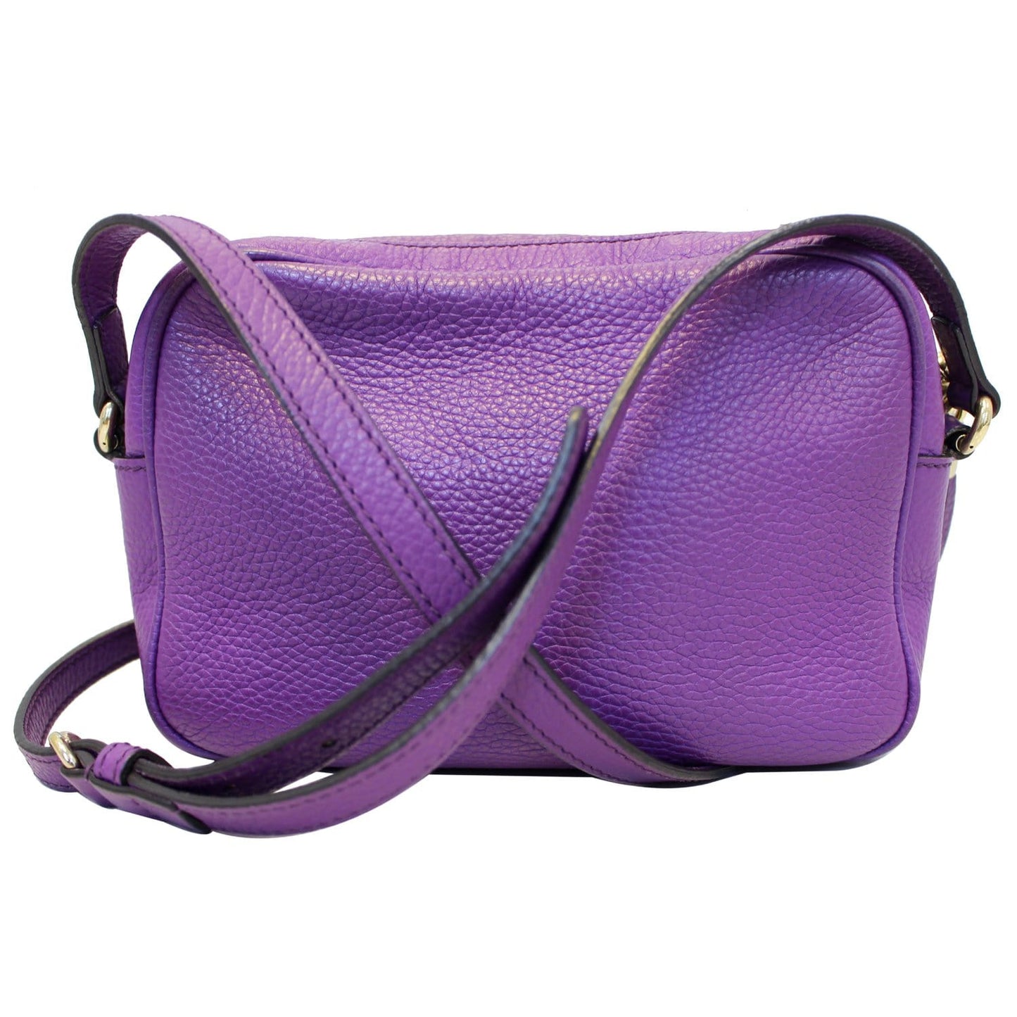 GUCCI Soho Disco Pebbled Leather Small Crossbody Bag 308364