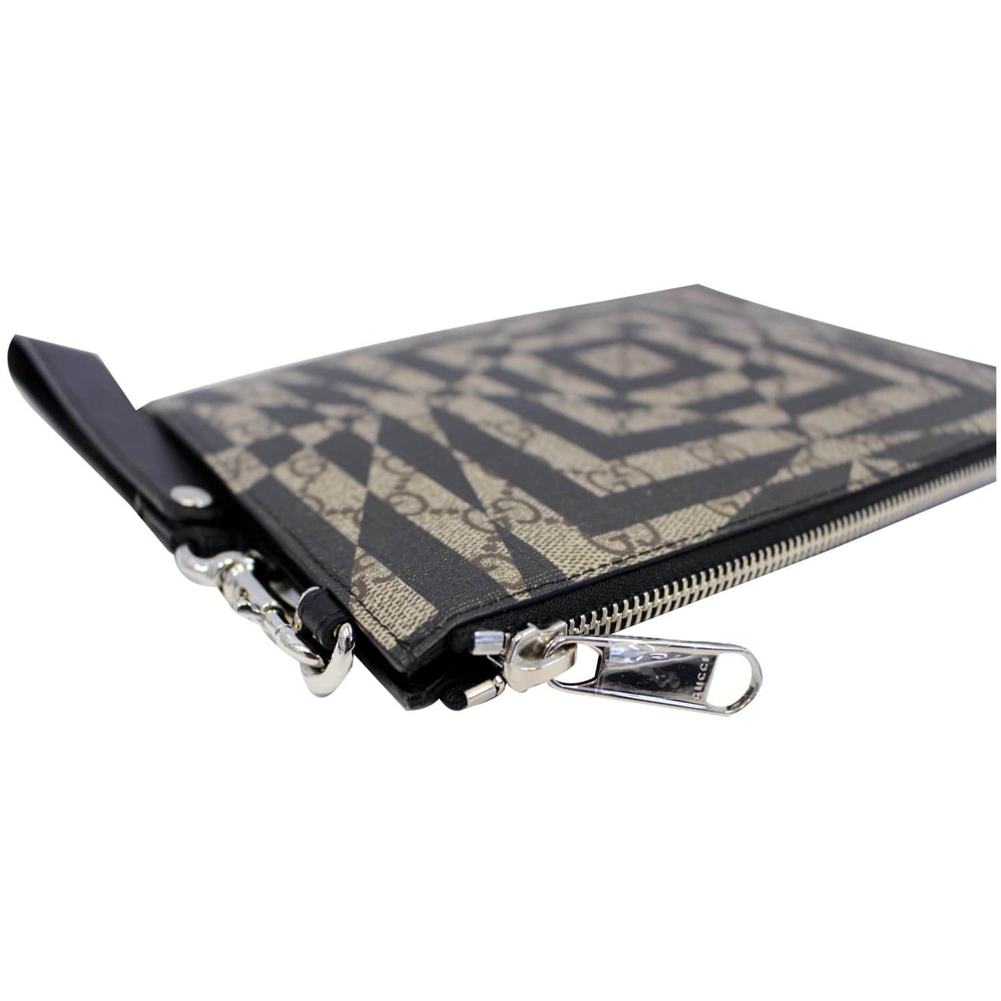 GUCCI GG Supreme Canvas Clutch Wristlet Pouch 411768