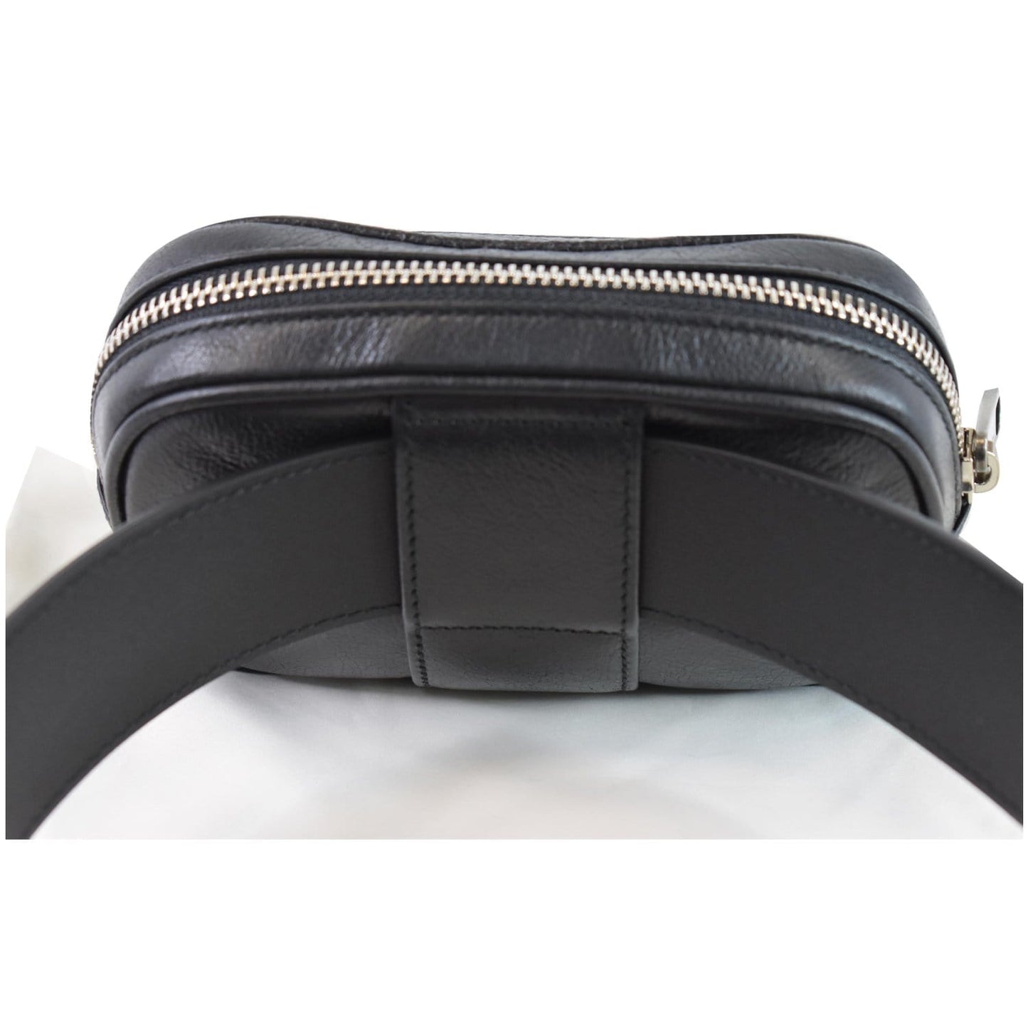 GUCCI Morpheus Leather Belt Bag Black 597676 - Final Sale