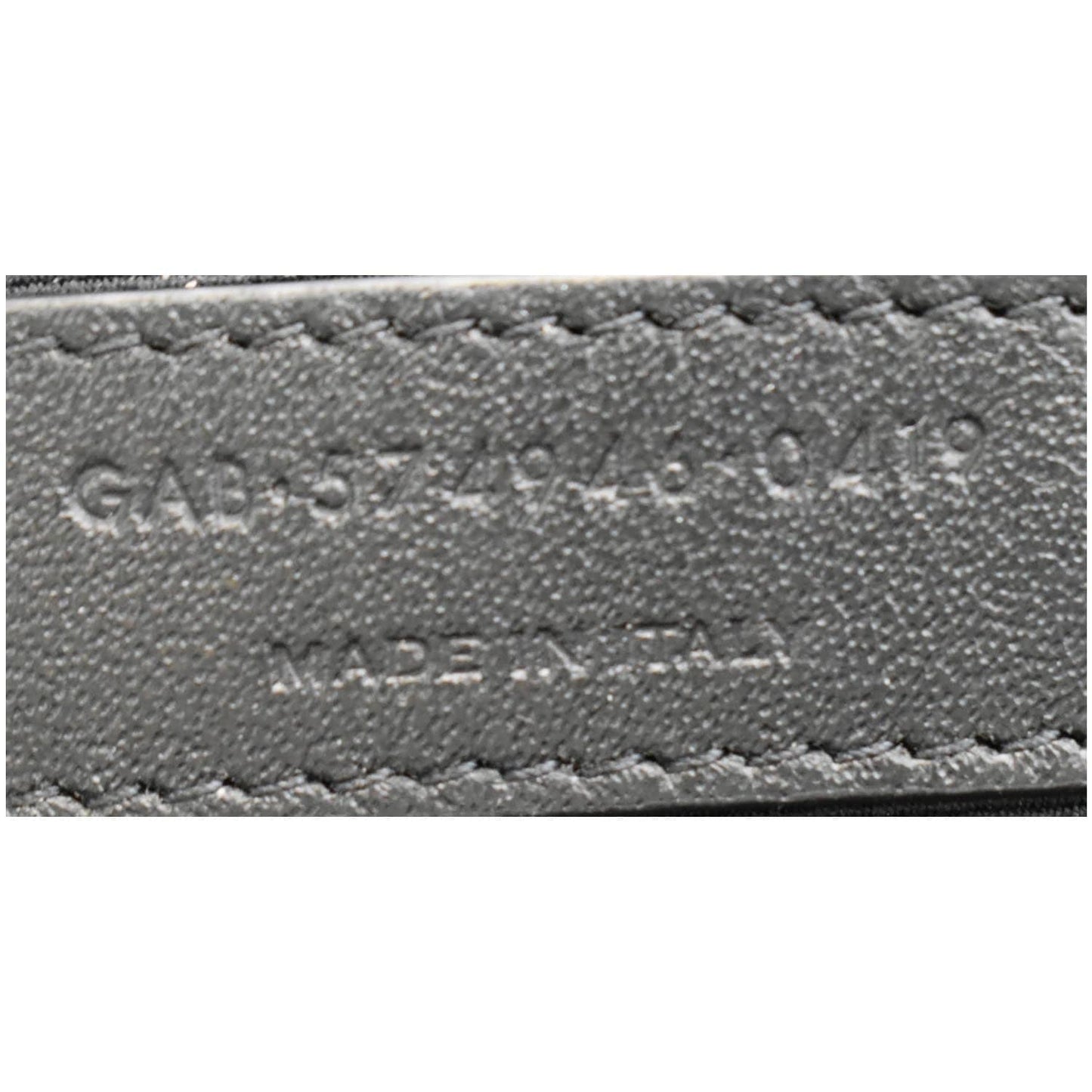 YVES SAINT LAURENT Medium Loulou Matelasse Leather Chain Shoulder Bag Dark Smog