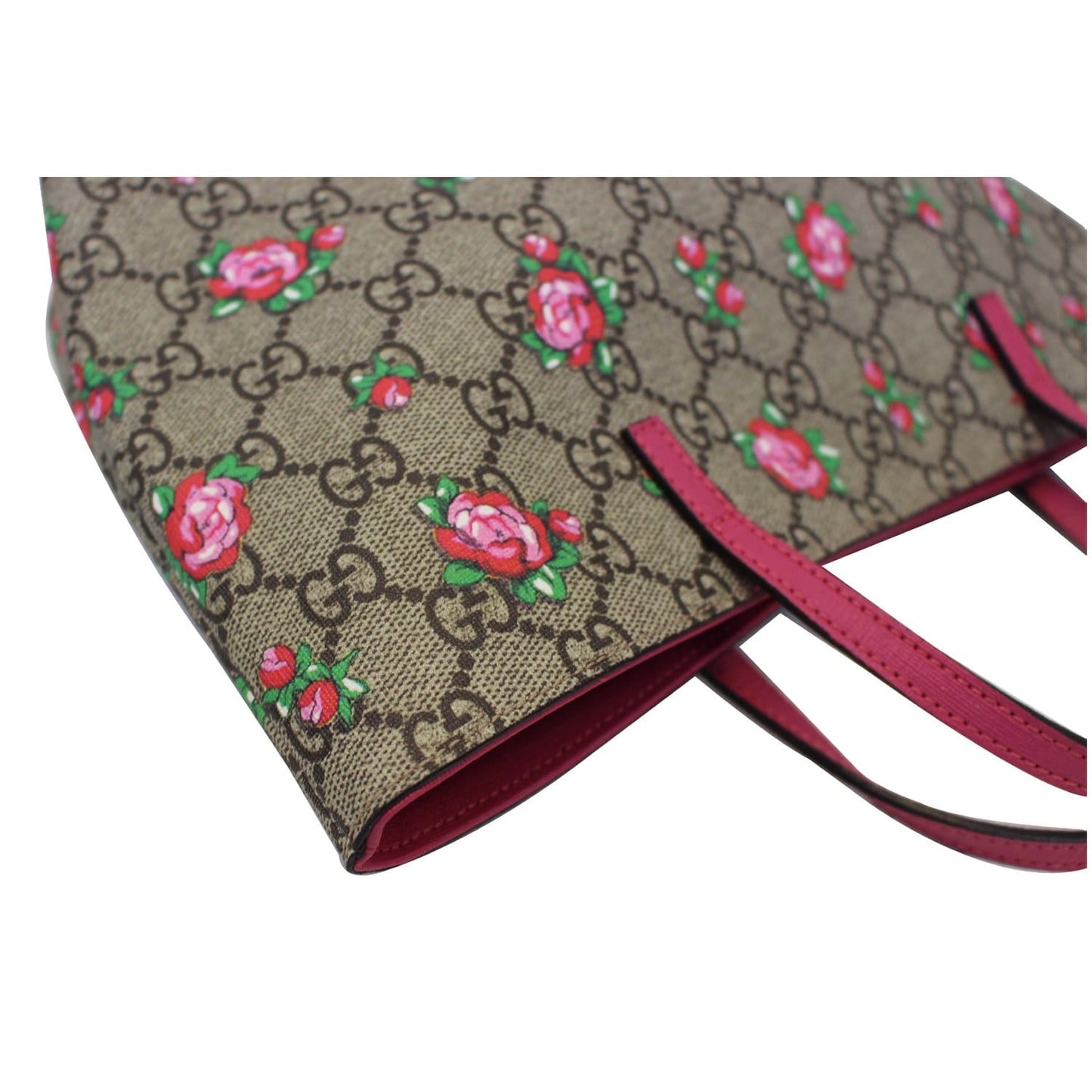 GUCCI GG Supreme Canvas Tote Bag Beige 410812