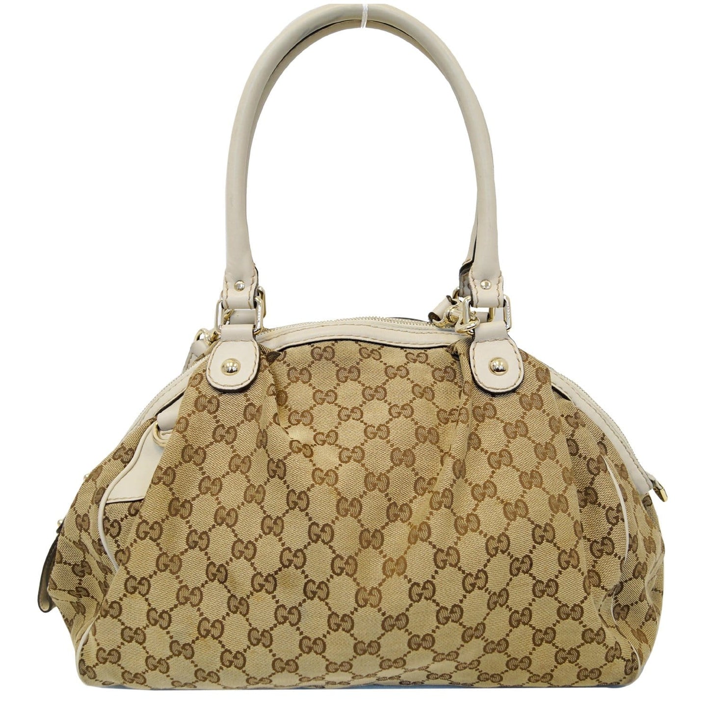 Gucci GG Sukey Two Way Shoulder Bag Beige 223974