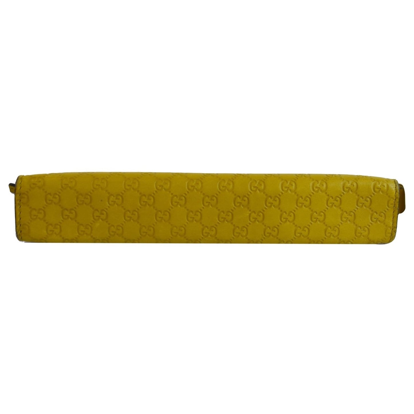 GUCCI Microguccissima Pencil Pouch Yellow 256579