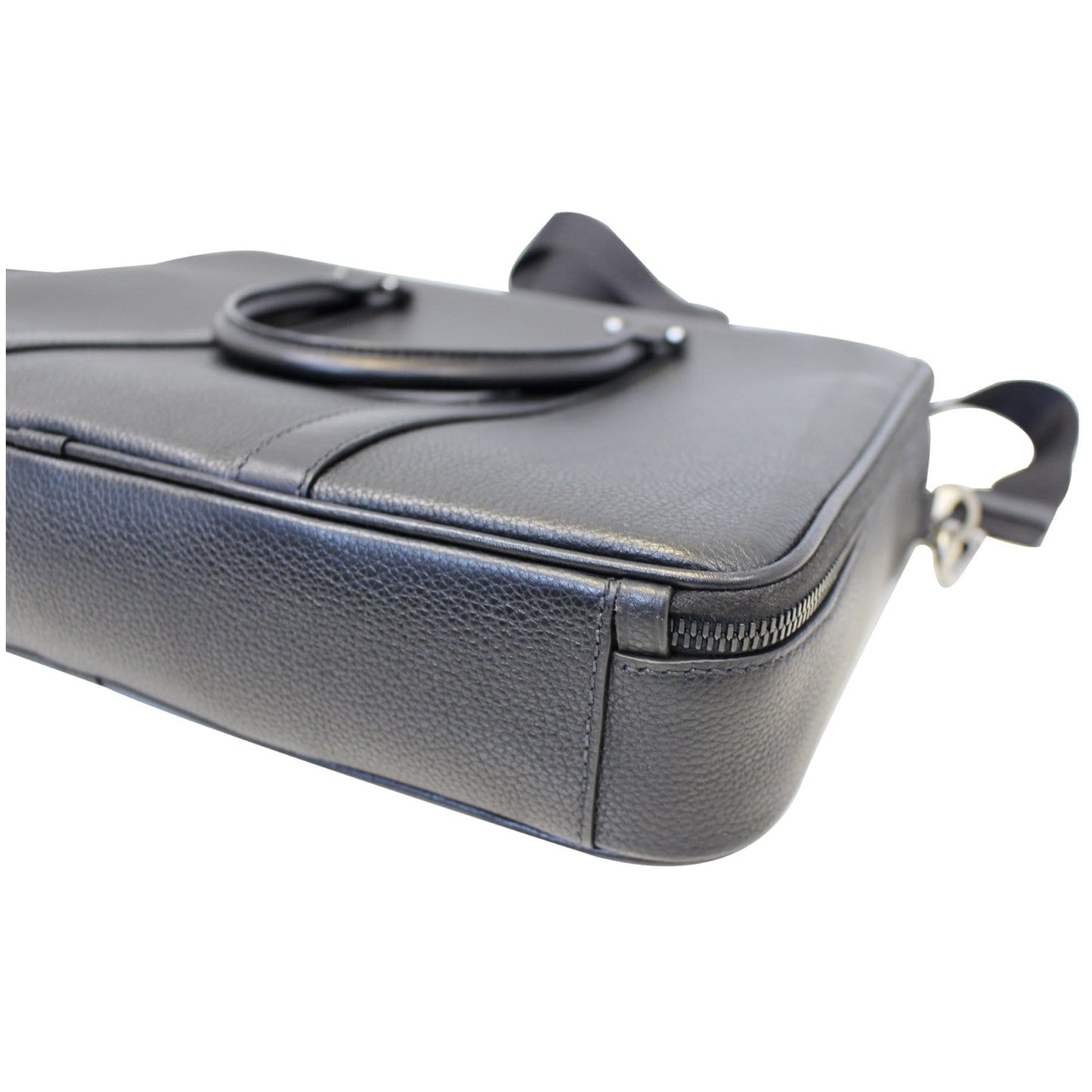 PRADA Saffiano Laptop Bag Grey - Last Call