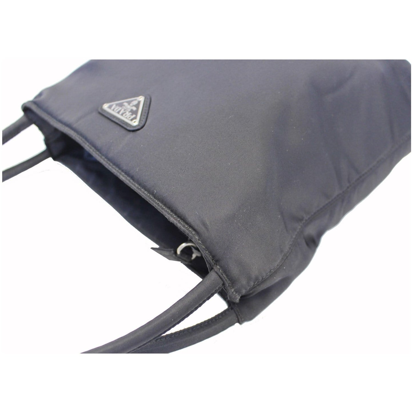 PRADA Tessuto City Nylon Shoulder Bag Black