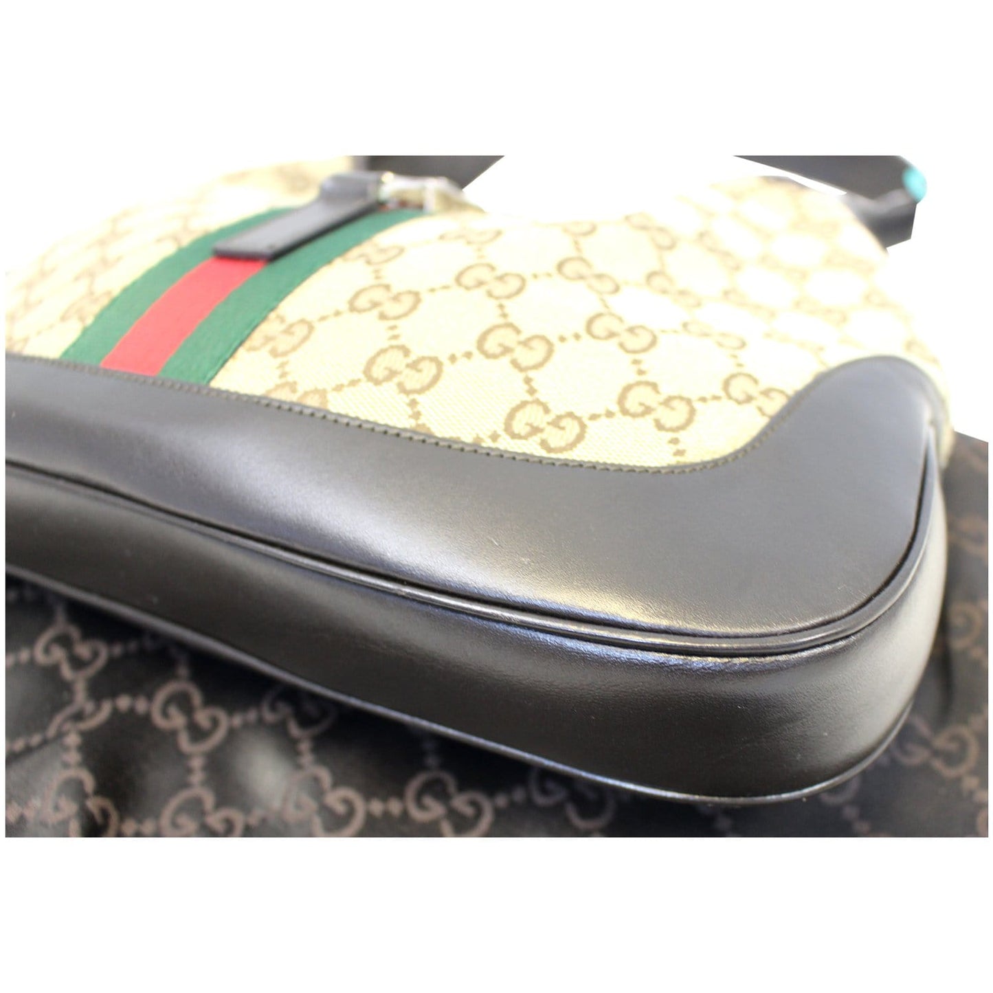 GUCCI Jackie O Web GG Canvas Hobo Bag
