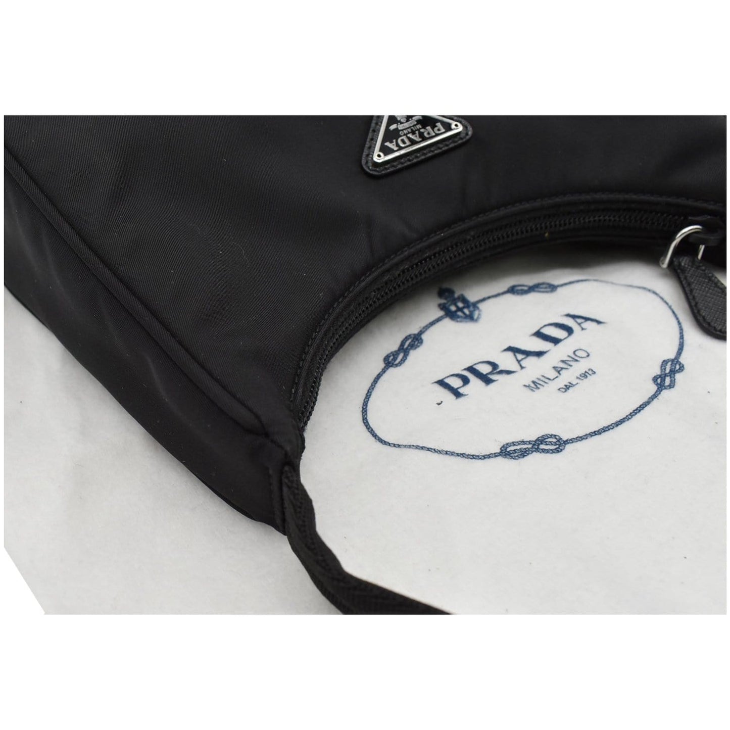 PRADA Re-Edition 2000 Mini Nylon Shoulder Bag Black