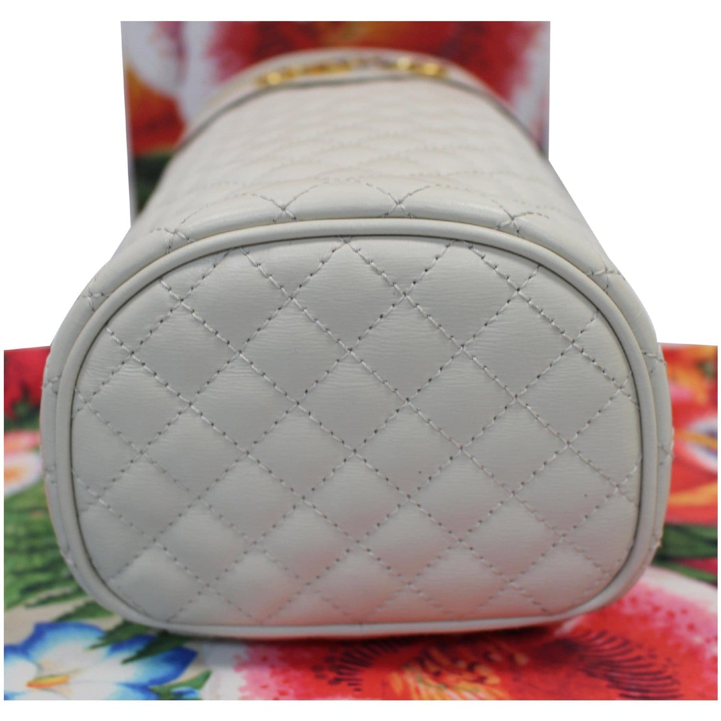 GUCCI Trapuntta Calfskin Leather Belt Bag White 572298 - 20% OFF