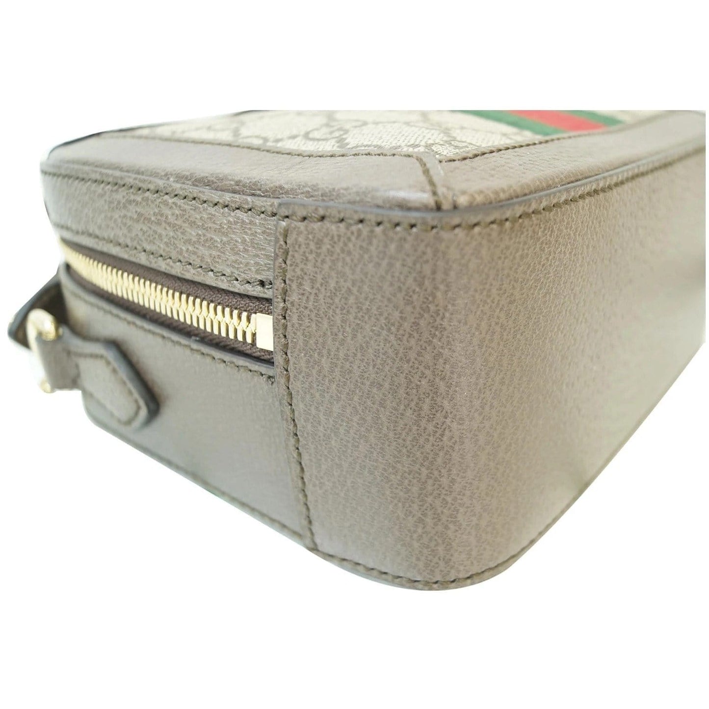 GUCCI Ophidia GG Mini Supreme Shoulder Bag Beige/Ebony 602576