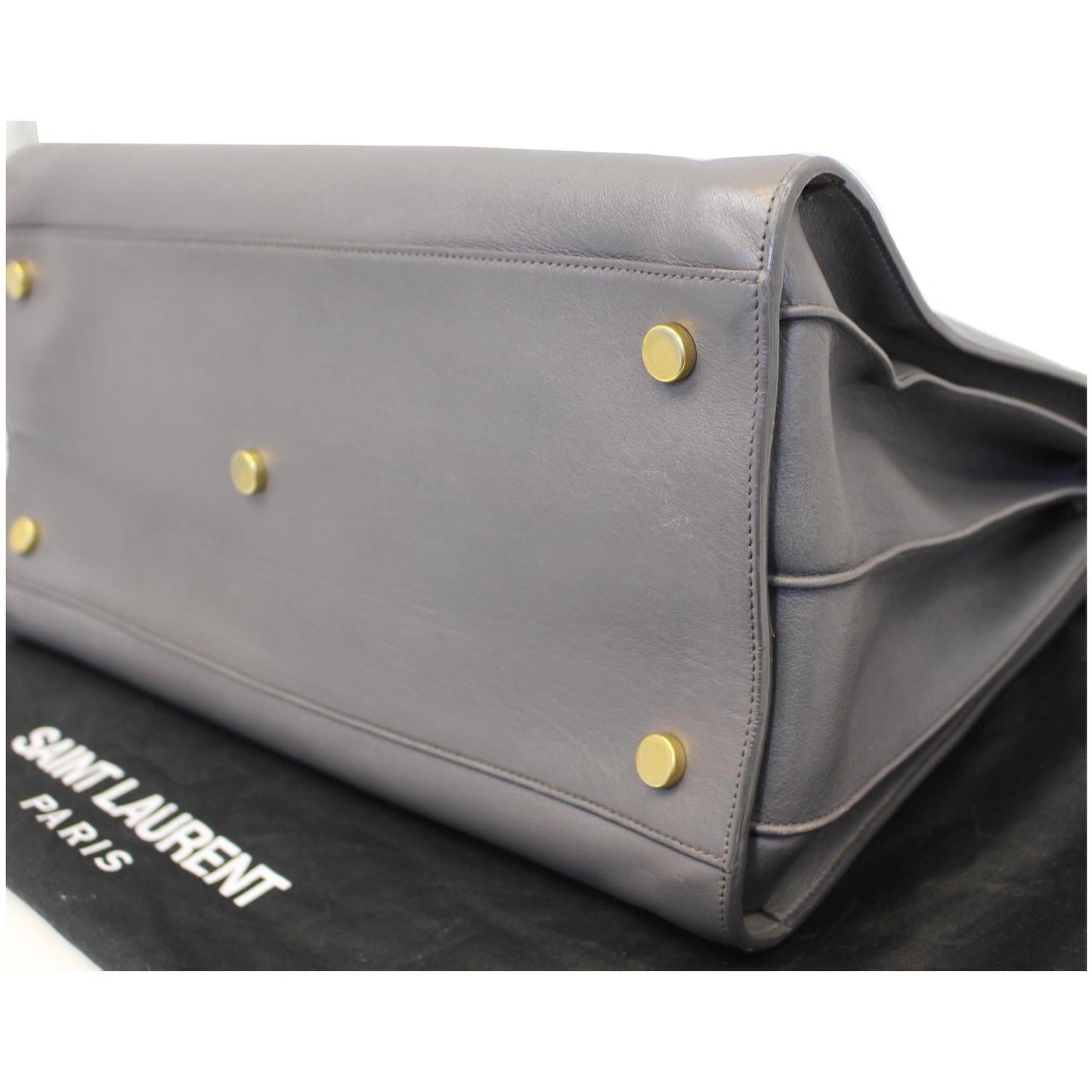 YVES SAINT LAURENT Sac de Jour Medium Calfskin Leather Satchel Bag - 15% OFF