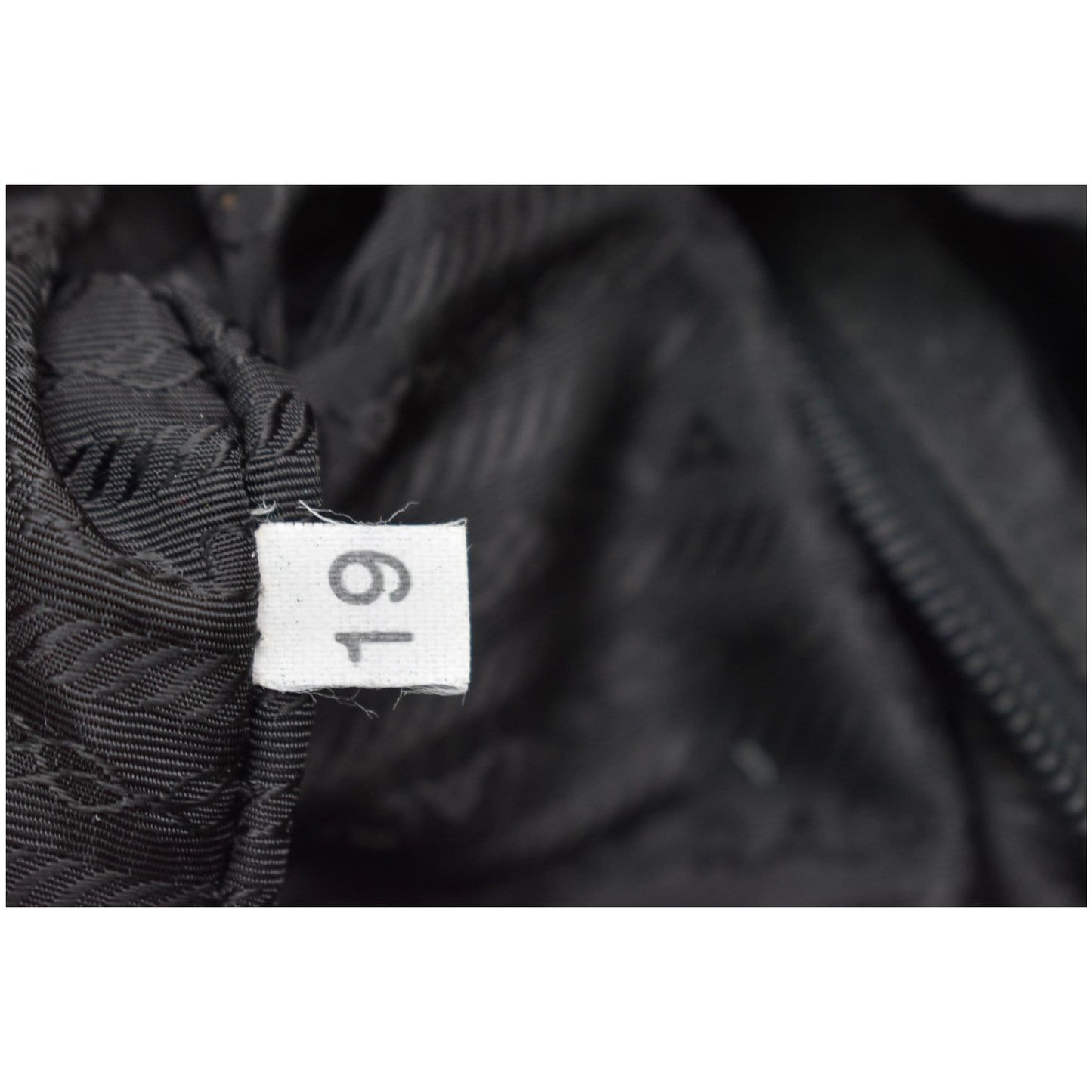 PRADA Nylon Backpack Bag Black