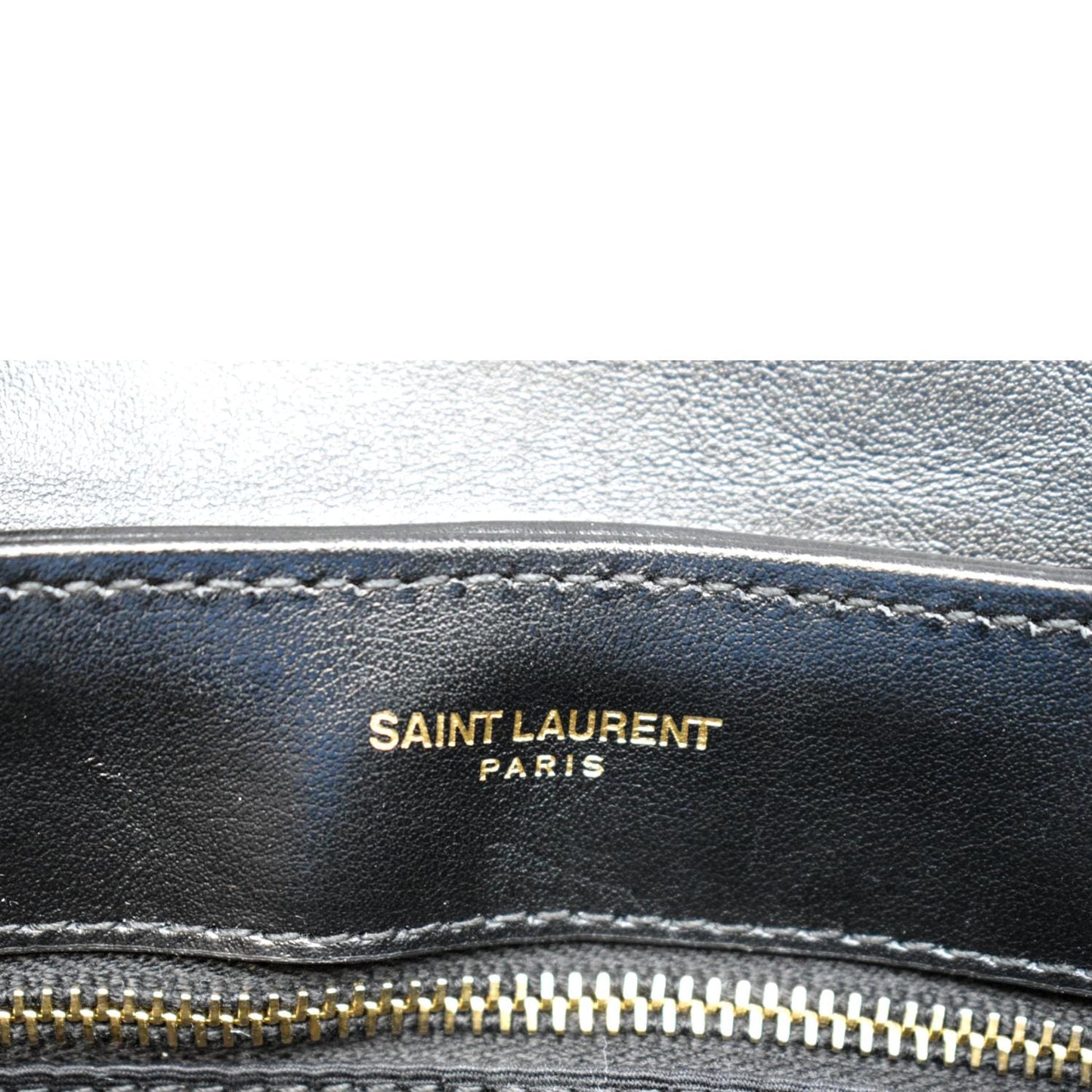YVES SAINT LAURENT Loulou Toy Matelasse Leather Crossbody Bag Black