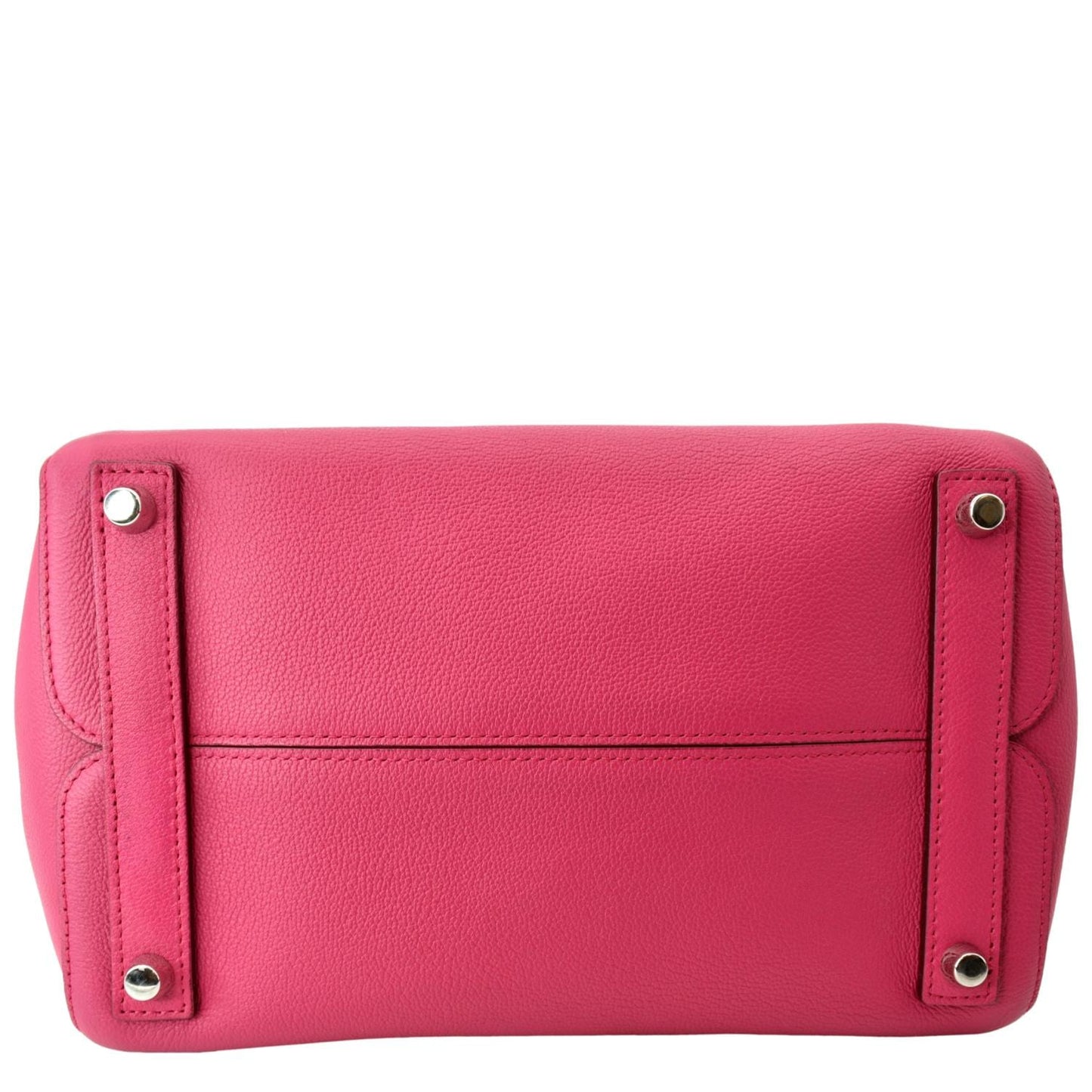 CHRISTIAN DIOR Open Bar Grained Leather Tote Bag Pink