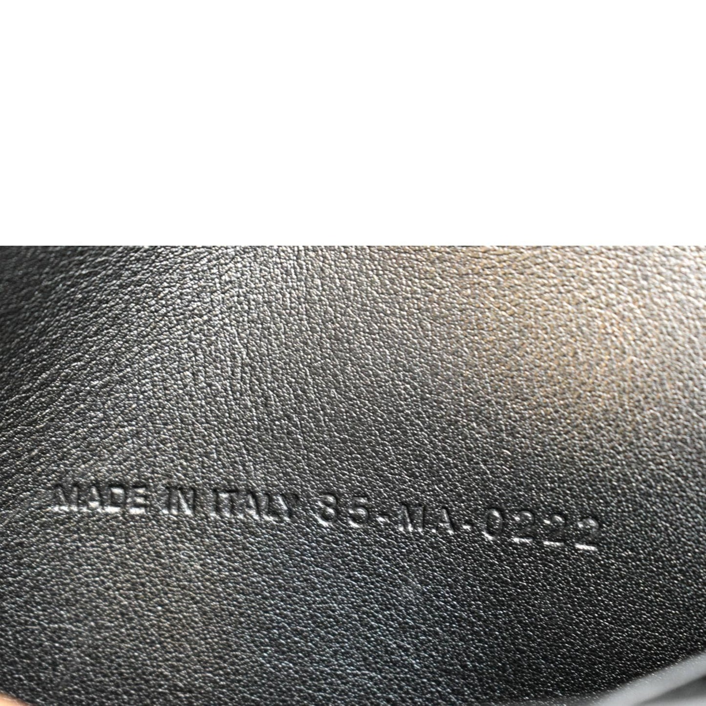 CHRISTIAN DIOR The Lady Dior Leather Chain Pouch Bag Black