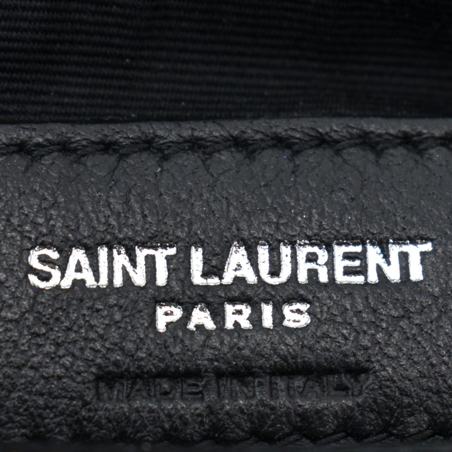 YVES SAINT LAURENT Medium Loulou Matelasse Leather Chain Shoulder Bag Black