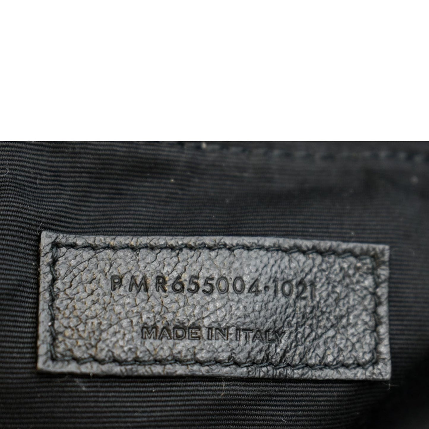 YVES SAINT LAURENT Sade Large Satin Clutch Black