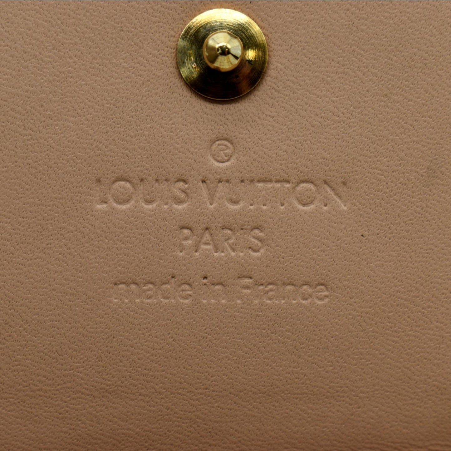 LOUIS VUITTON Monogram Multicolore Elise Wallet White