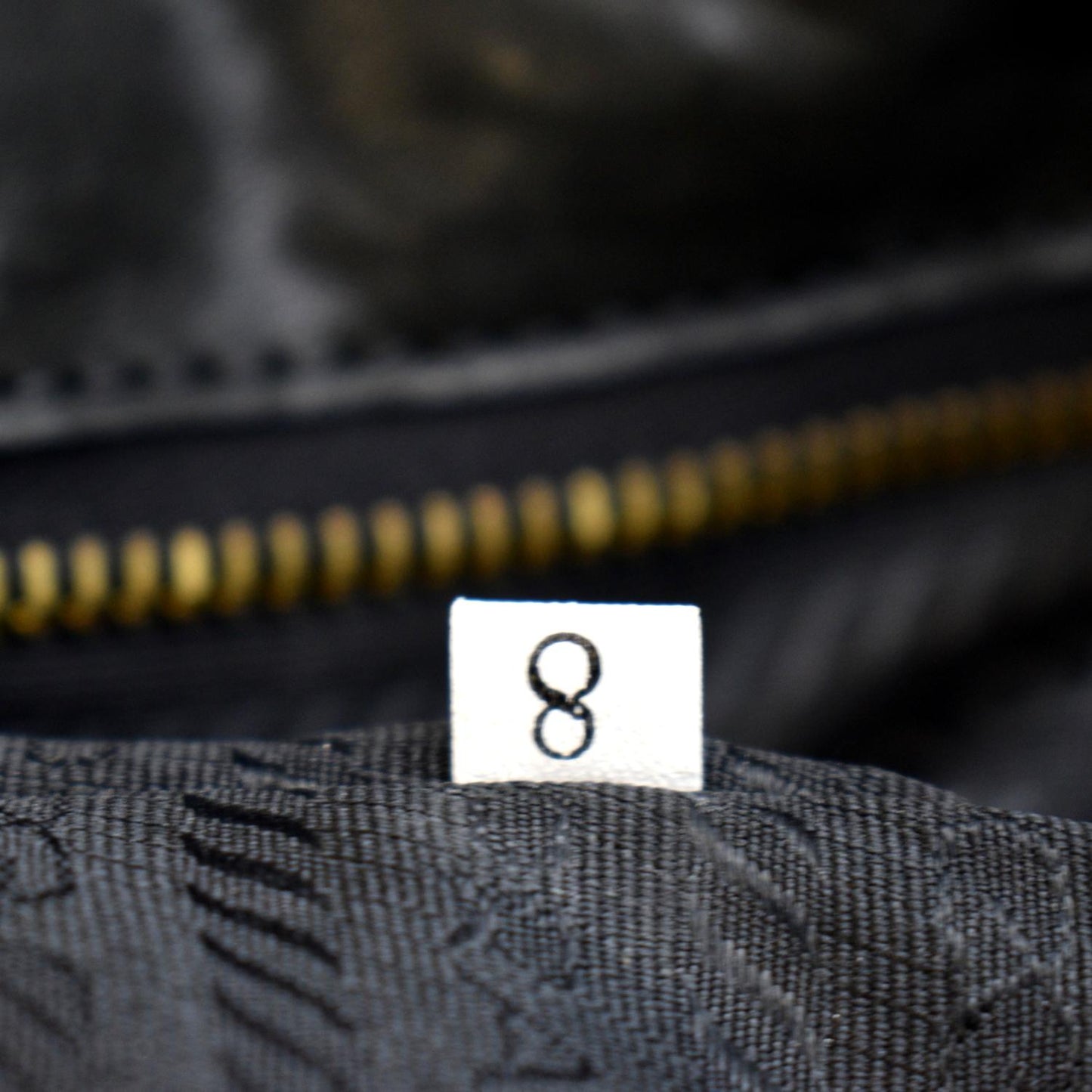 PRADA Vitello Daino Logo Embossed Leather Hobo Bag Black