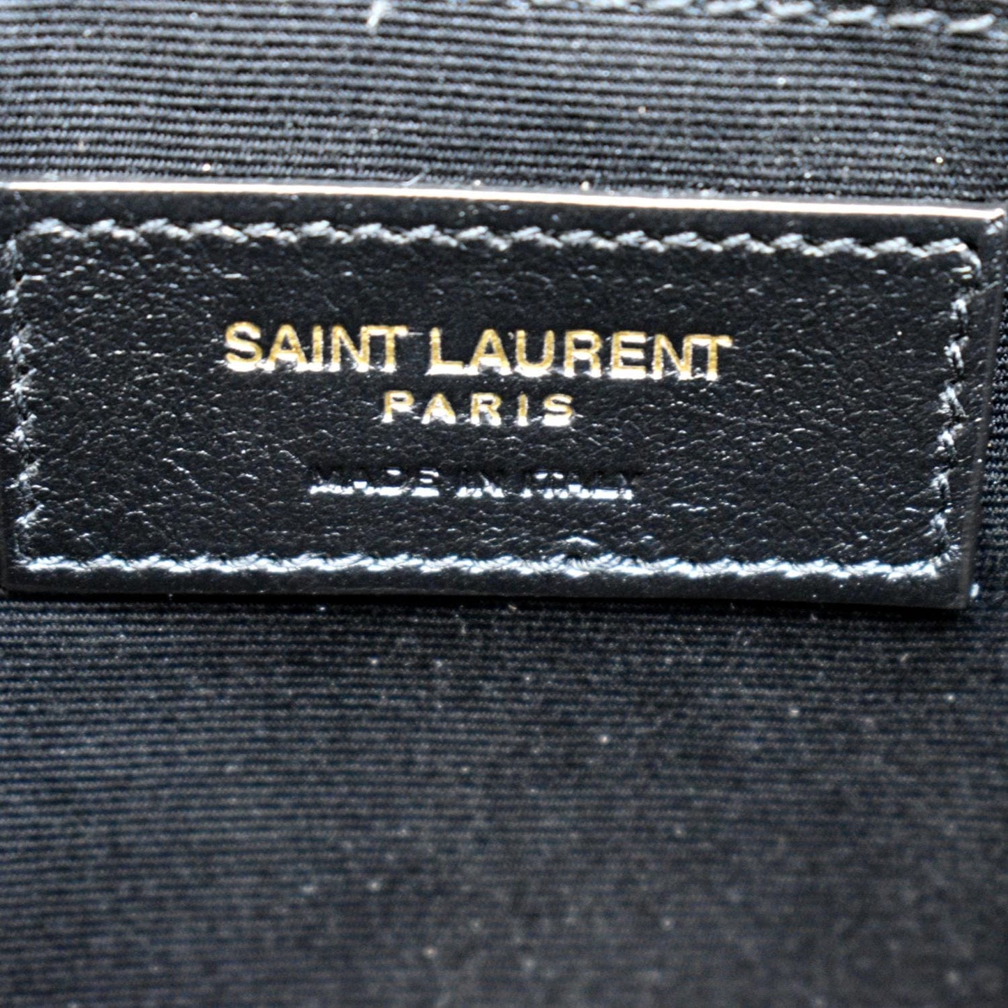 YVES SAINT LAURENT Lou Leather Camera Crossbody Bag Beige