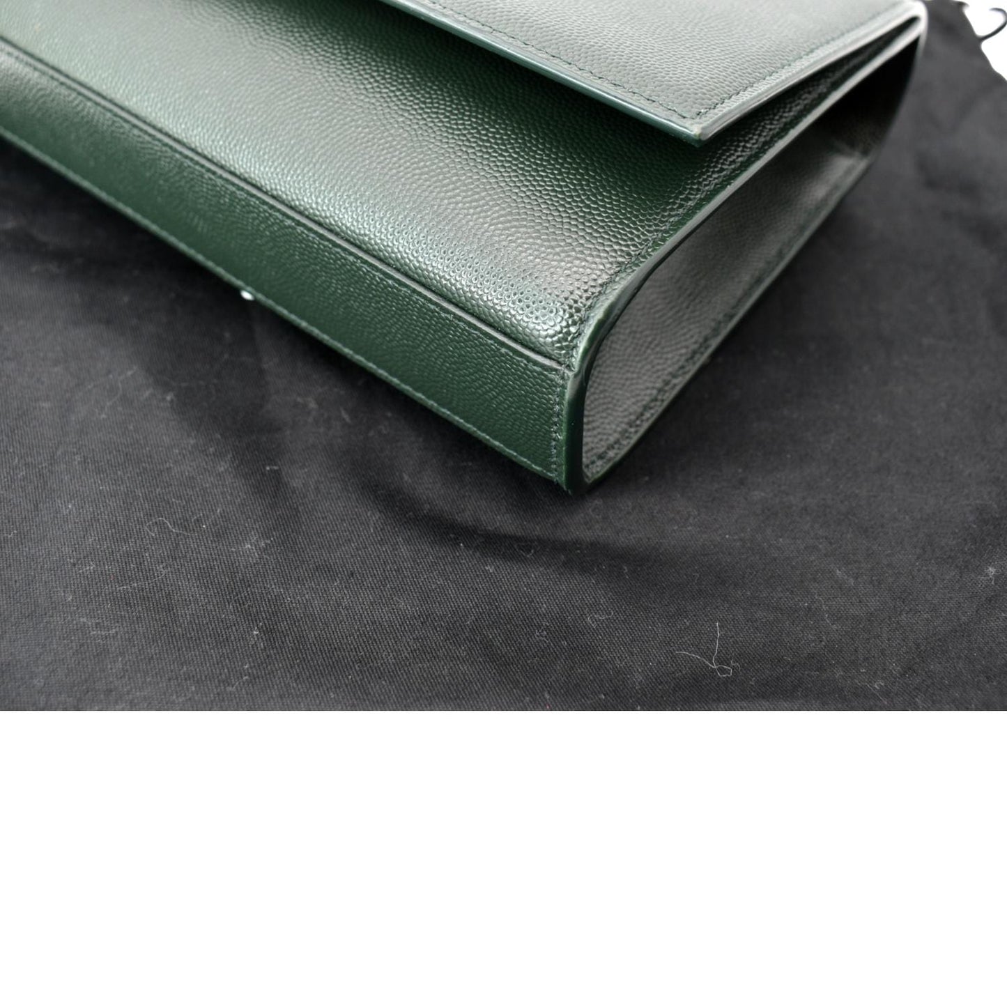 YVES SAINT LAURENT Kate Medium Leather Crossbody Bag Green