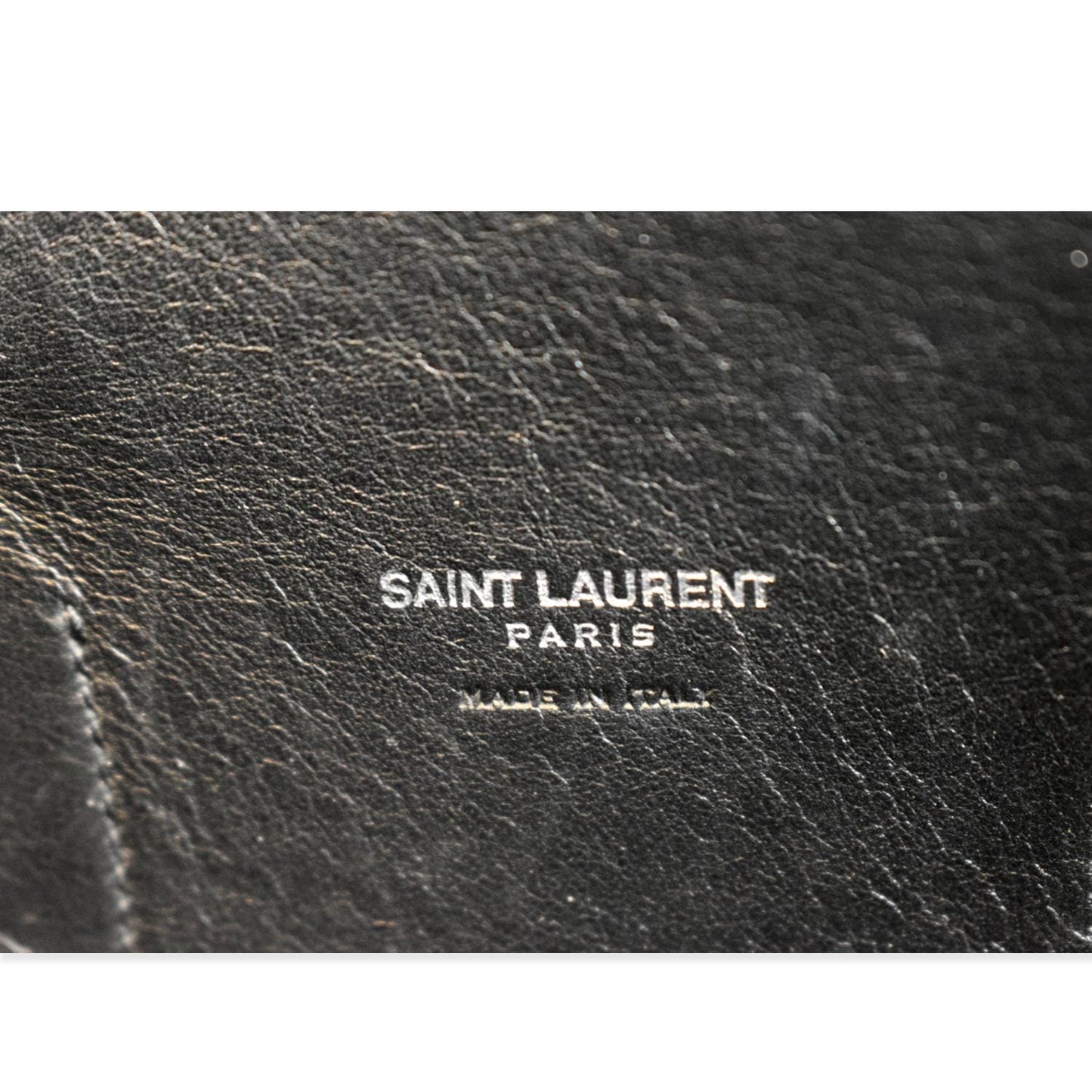 YVES SAINT LAURENT Sac de Jour Leather Shoulder Bag Black