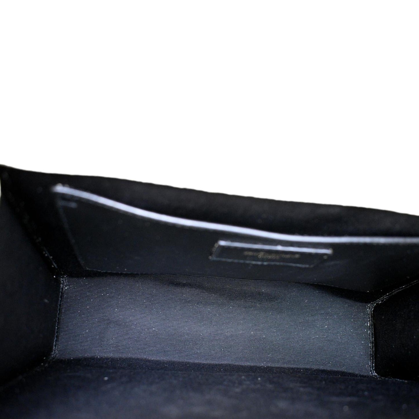 YVES SAINT LAURENT Medium Envelope Matelasse Suede Crossbody Bag Beige