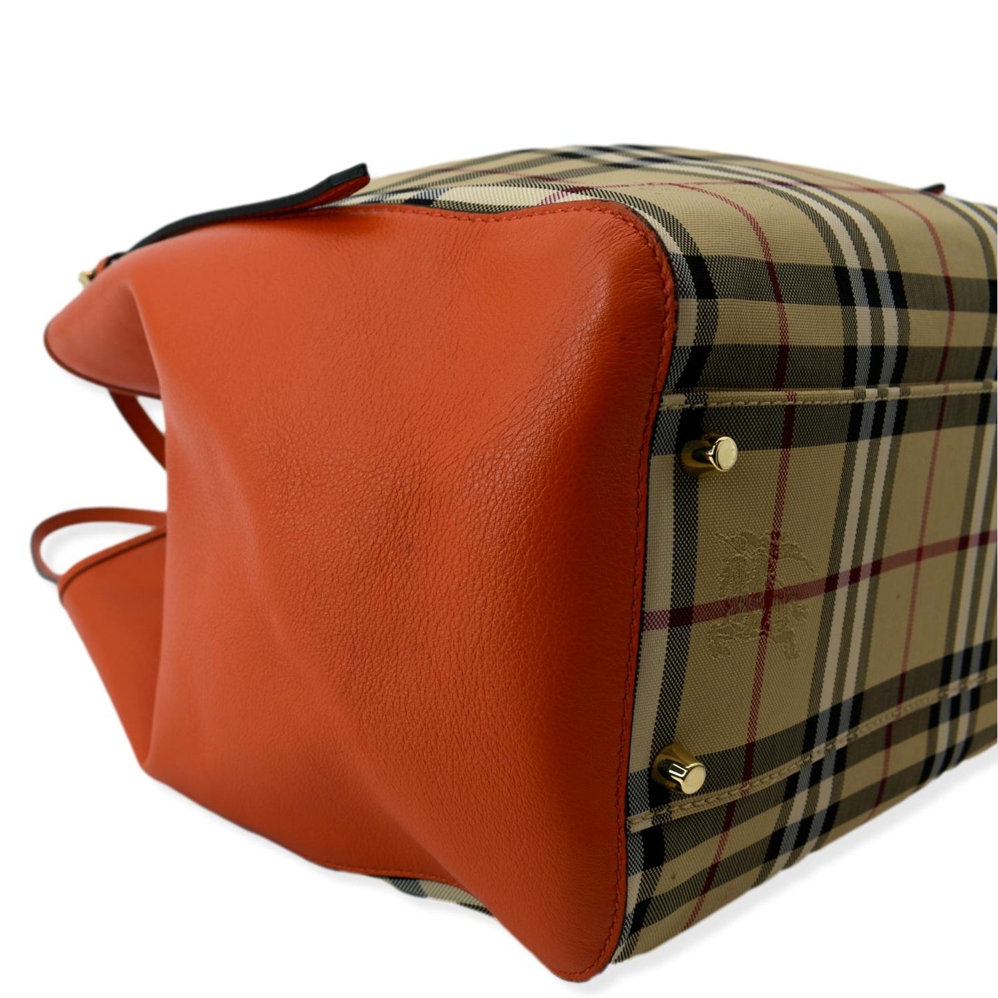 BURBERRY Canterbury Haymarket Check Tote Bag Multicolor