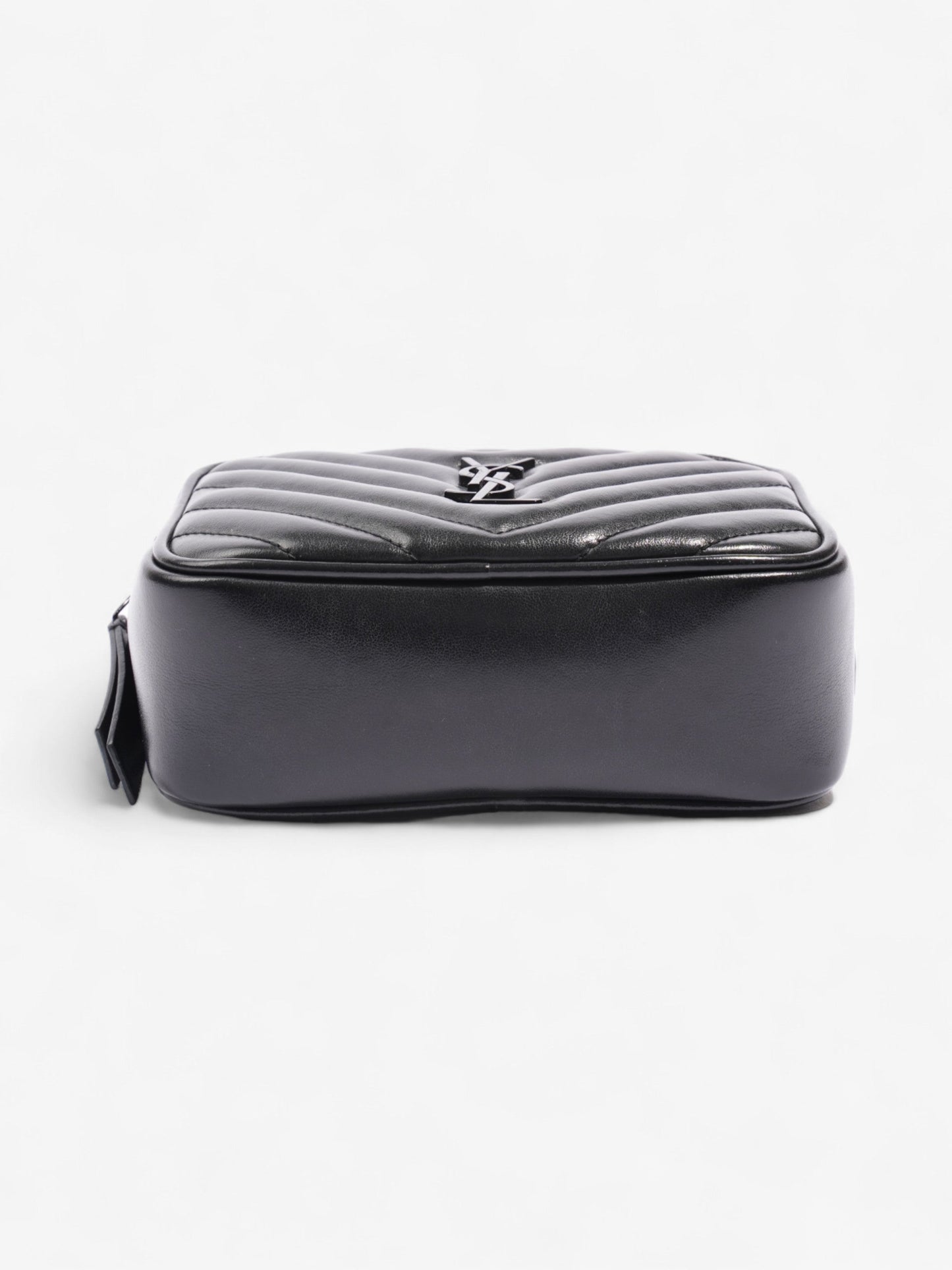 Saint Laurent Lou Belt Bag Black Calfskin Leather