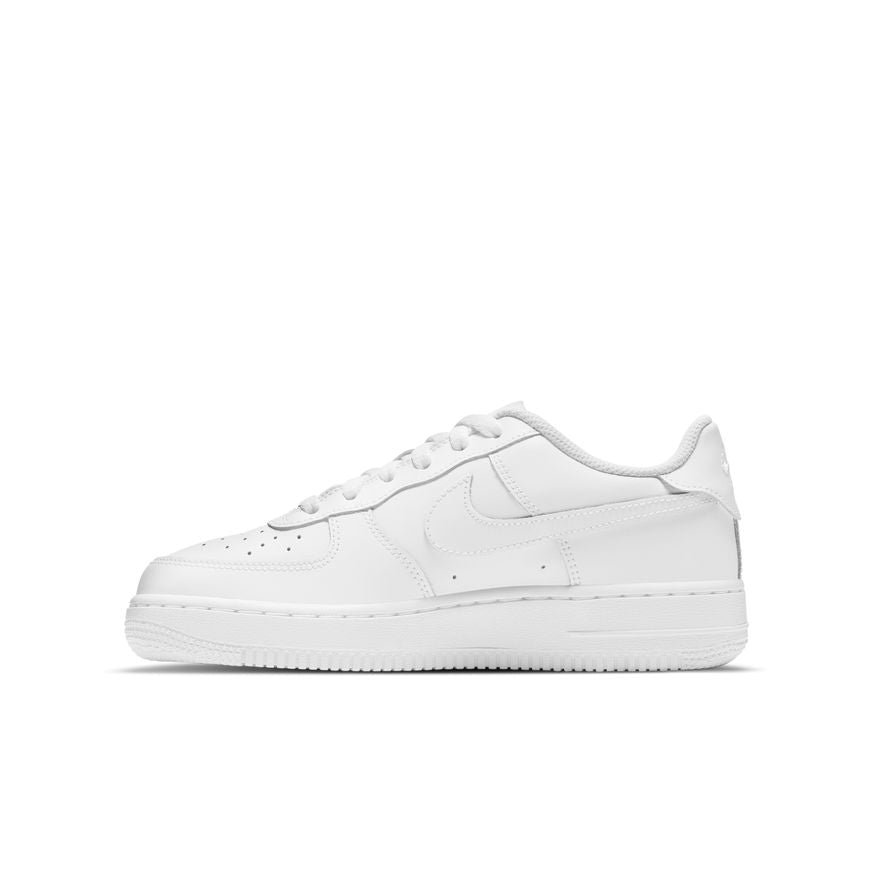 Big Kids' Nike Air Force 1 LE "Triple White"