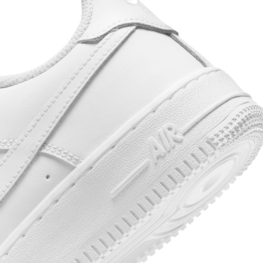 Big Kids' Nike Air Force 1 LE "Triple White"