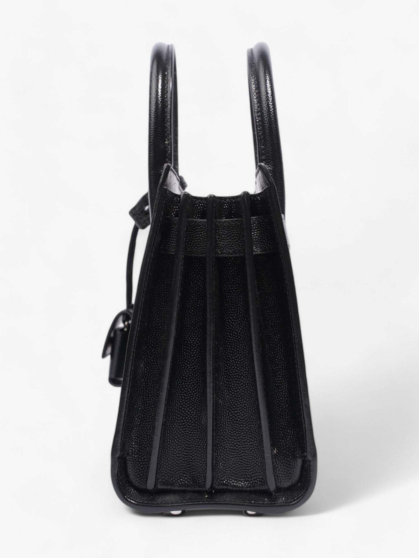 Saint Laurent Sac De Jour Black Leather Nano