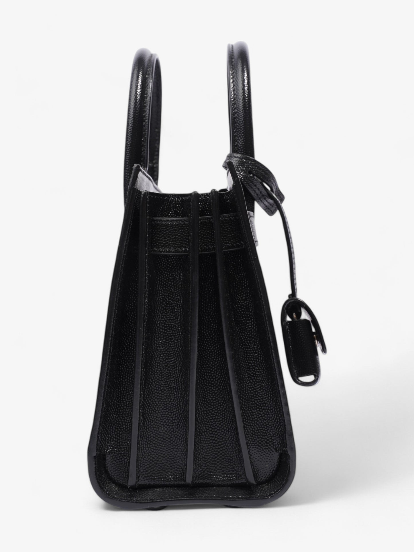 Saint Laurent Sac De Jour Black Leather Nano
