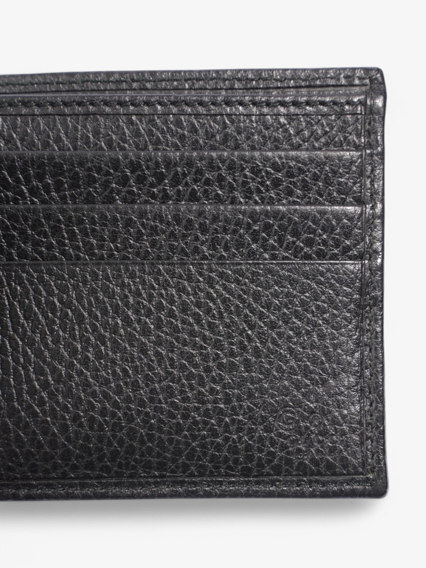 Gucci Bi-Fold Wallet Black Canvas