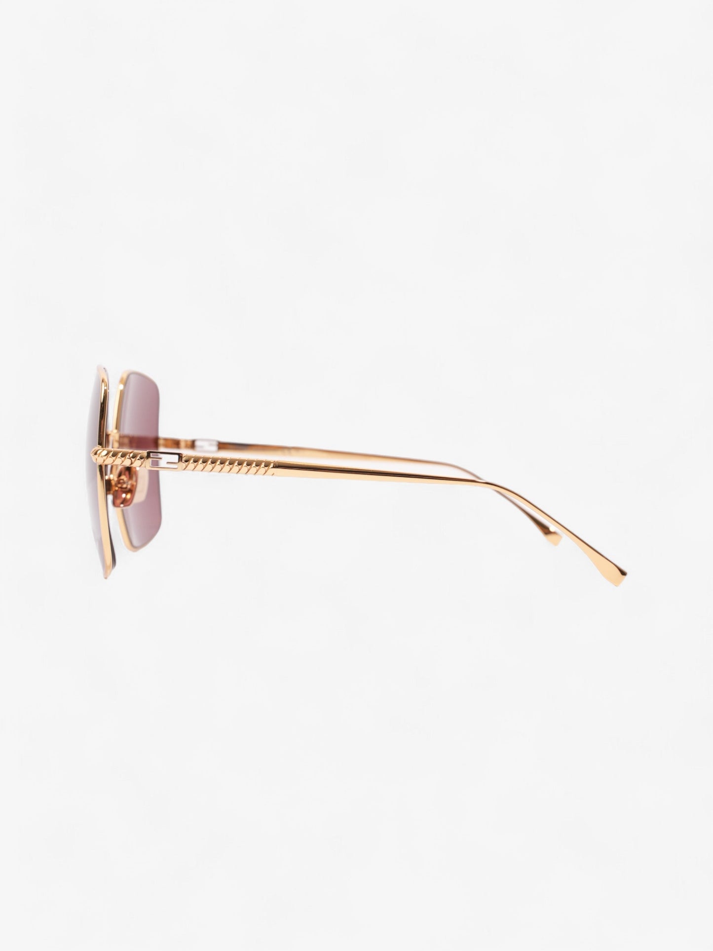 Fendi FF Sunglasses Gold Acetate 145mm