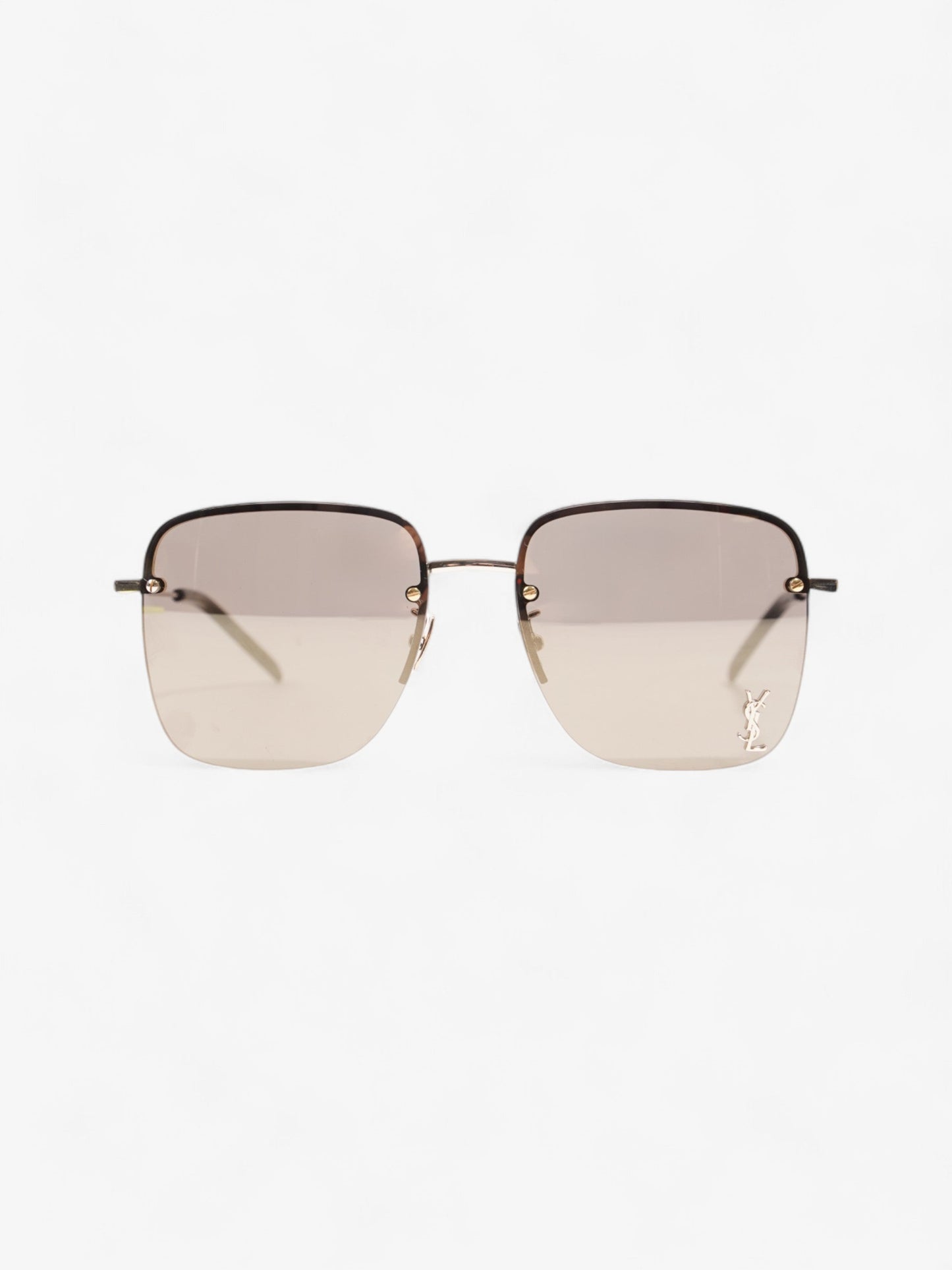 Saint Laurent SL 312 M Sunglasses Black / Silver Base Metal 145mm