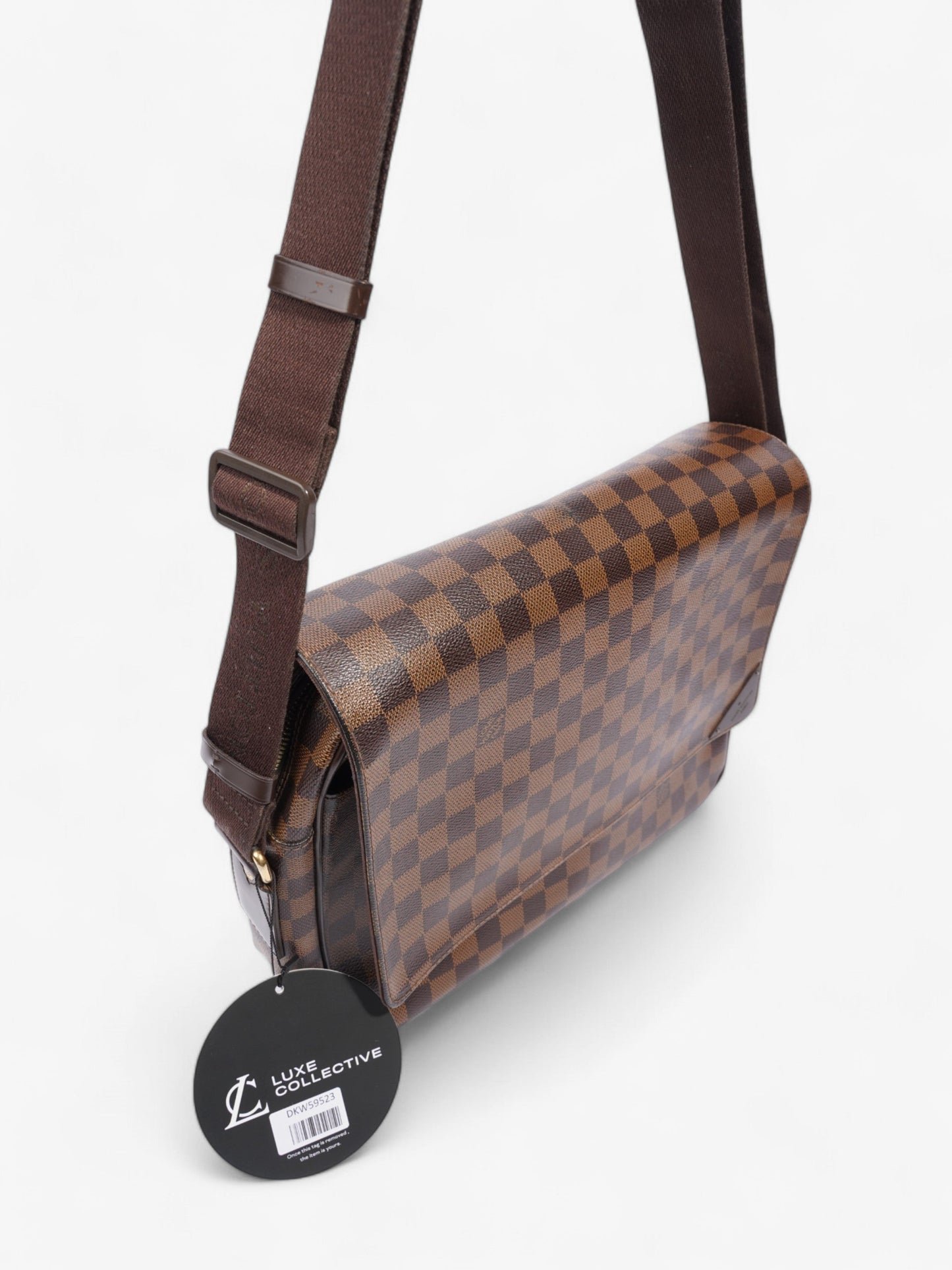 Louis Vuitton Shelton Damier Ebene Canvas MM