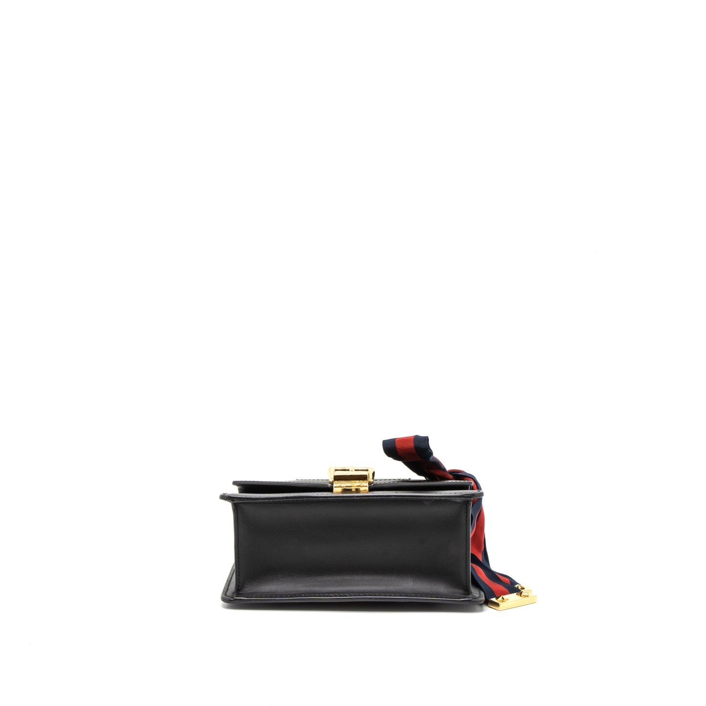 Gucci Mini Sylvie Chain Bag Calfskin Black