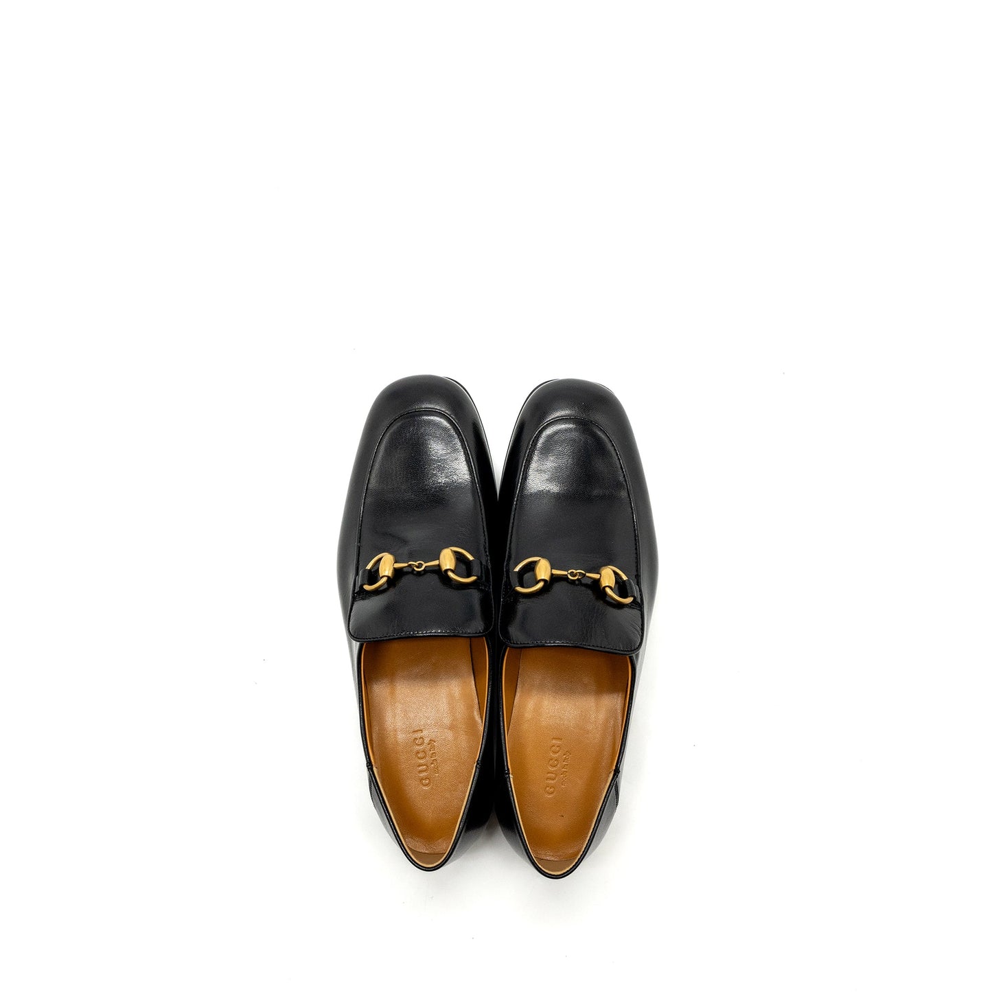Gucci Size 38 Horsebit Loafer Leather Black