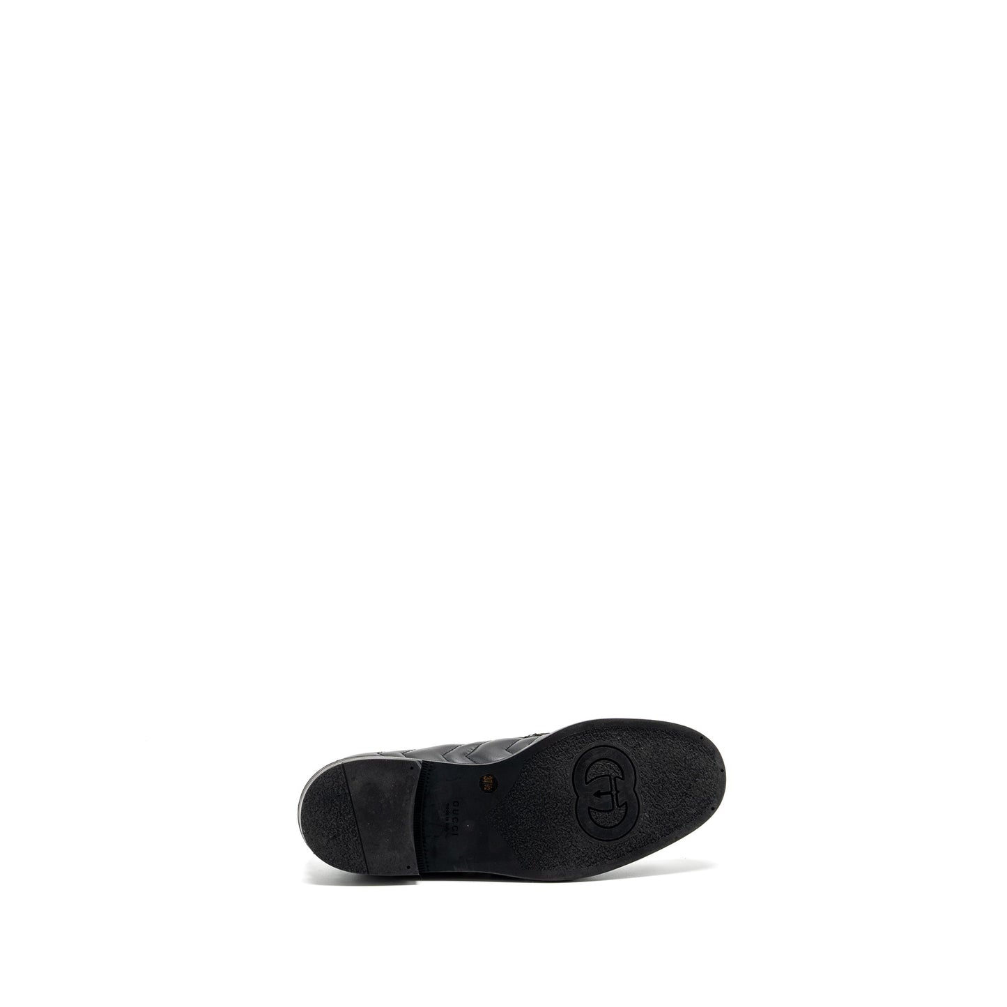 Gucci size 37.5 GG loafers black