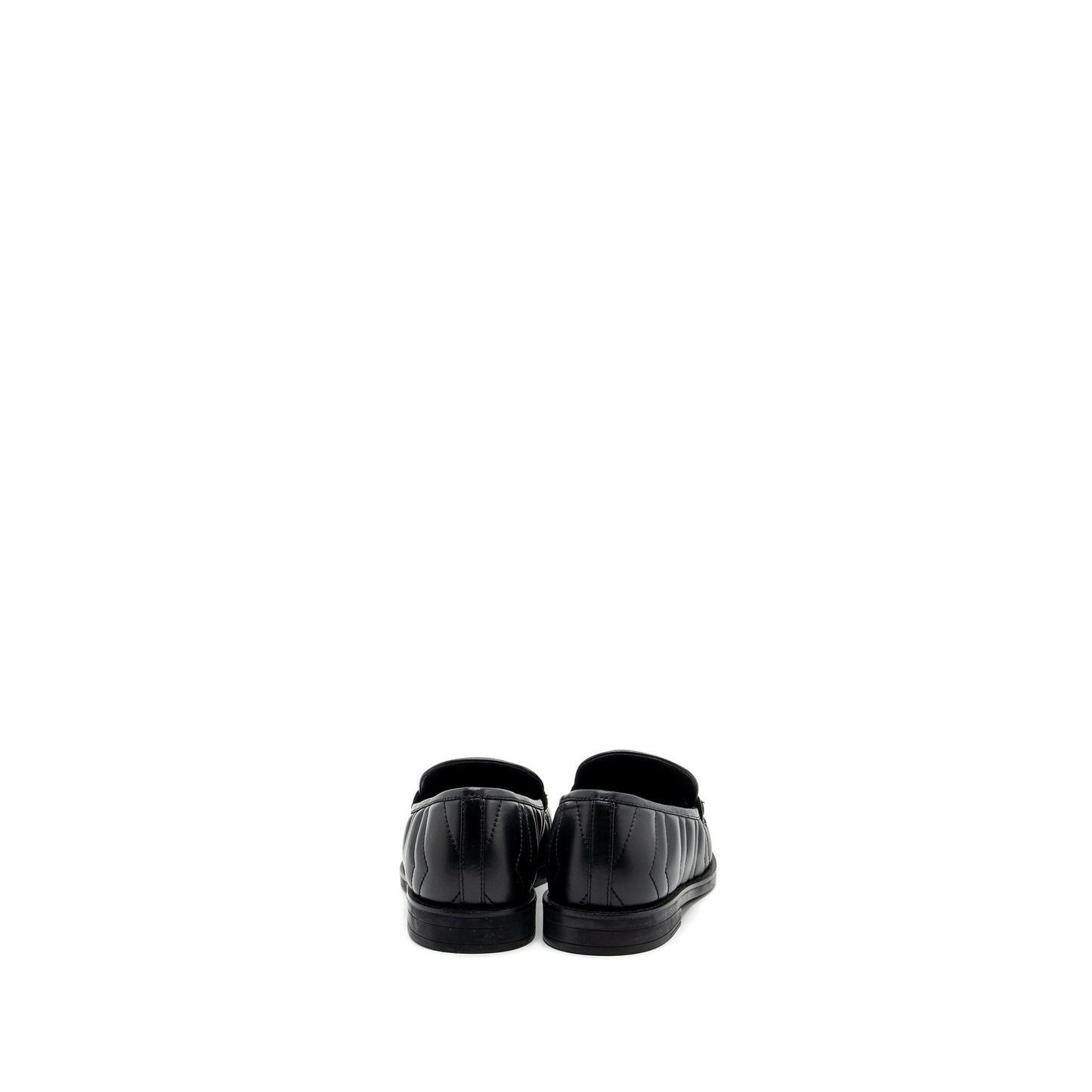Gucci size 37.5 GG loafers black